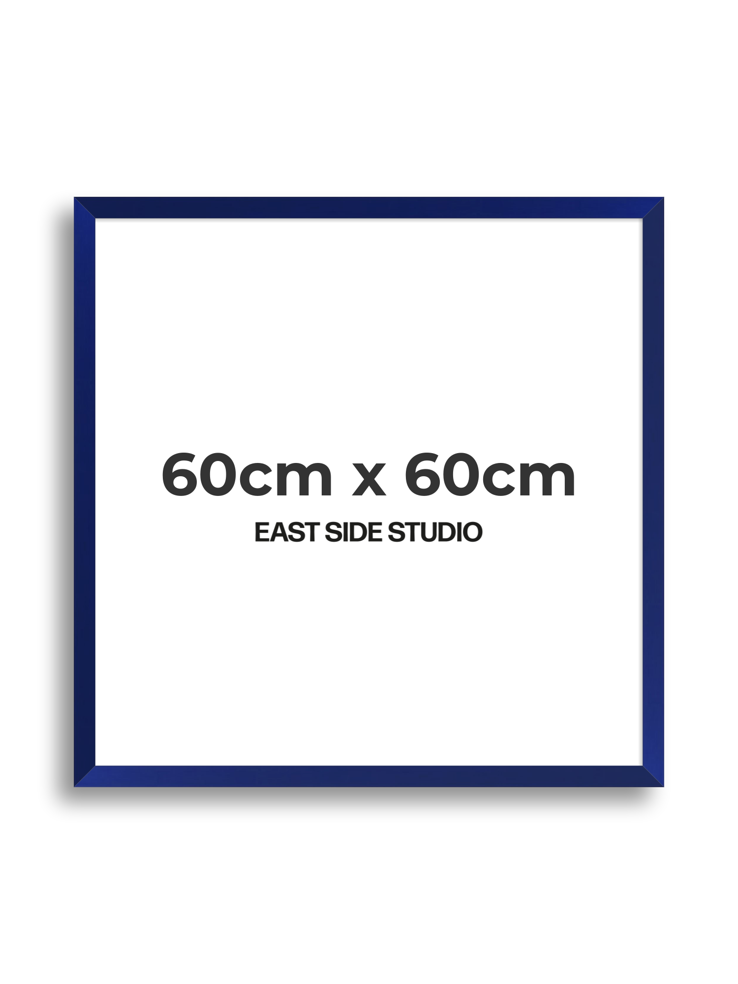 Cobalt Blue 60cm x 60cm picture frame