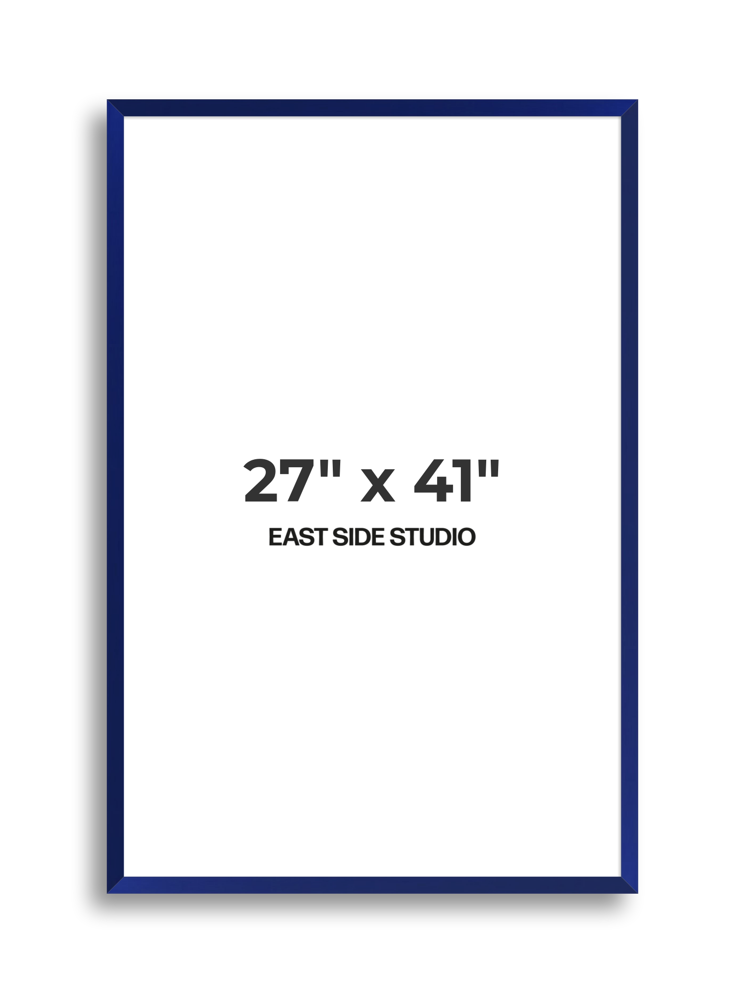 Cobalt Blue 27" x 41" picture frame