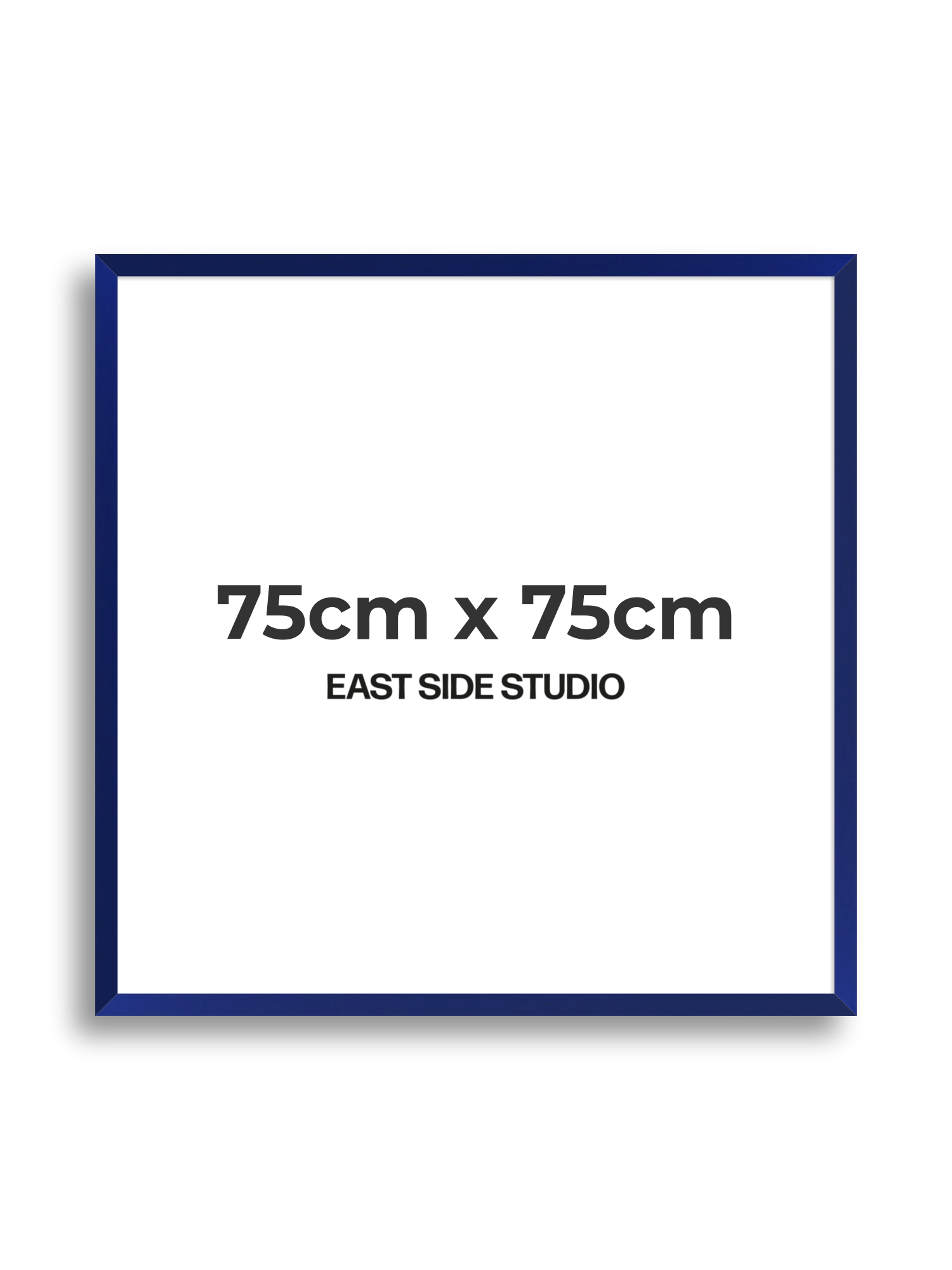 Cobalt Blue 75cm x 75cm picture frame
