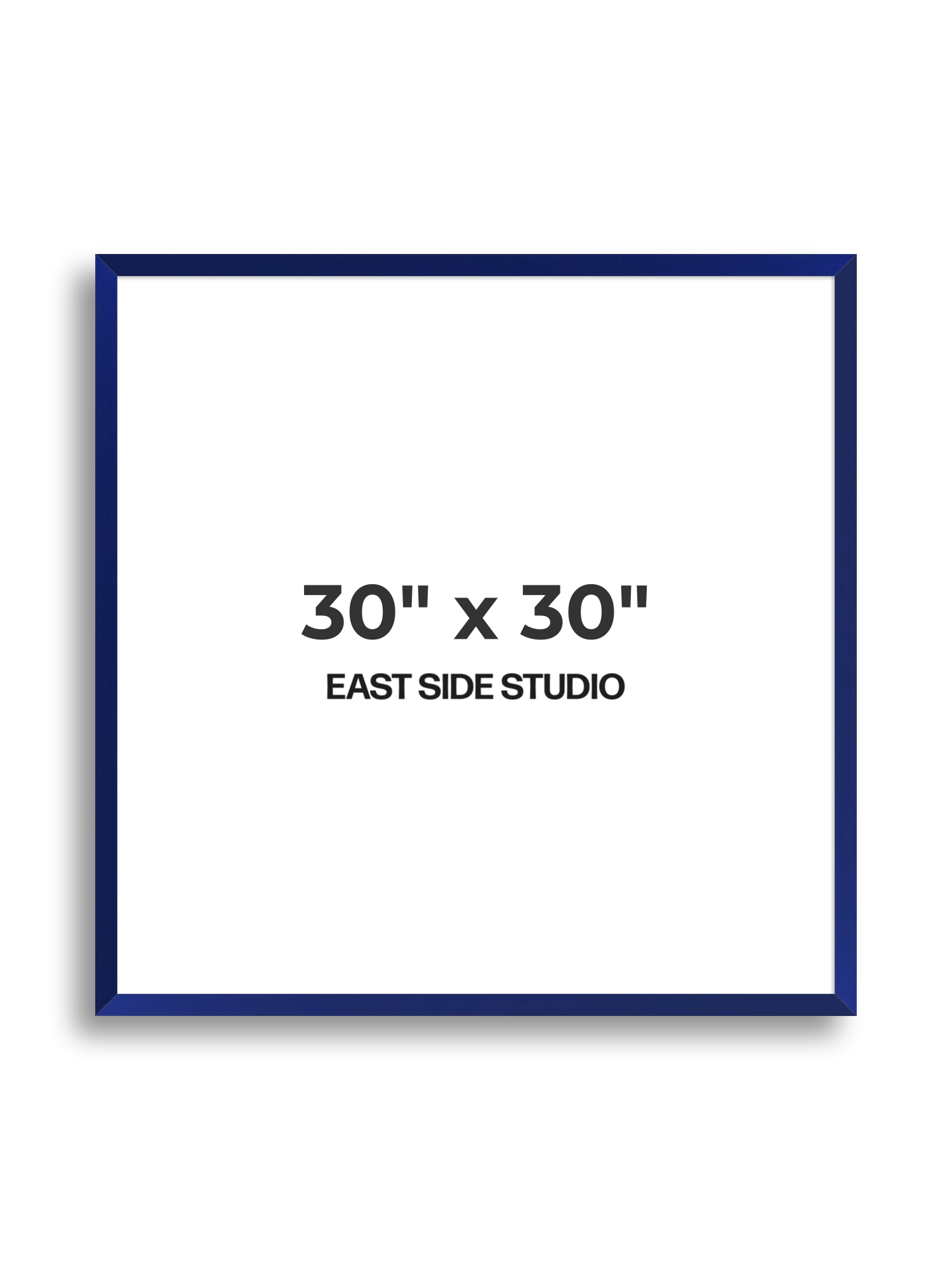 Cobalt Blue 30" x 30" picture frame
