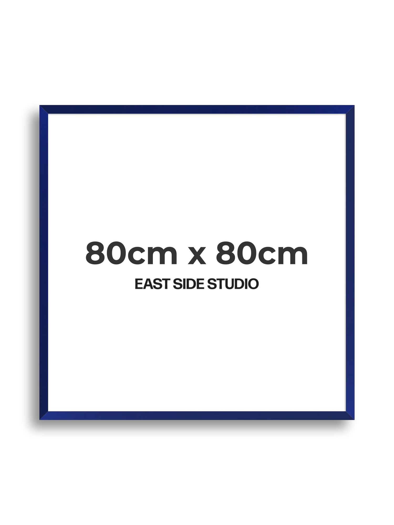 Cobalt Blue 80cm x 80cm picture frame