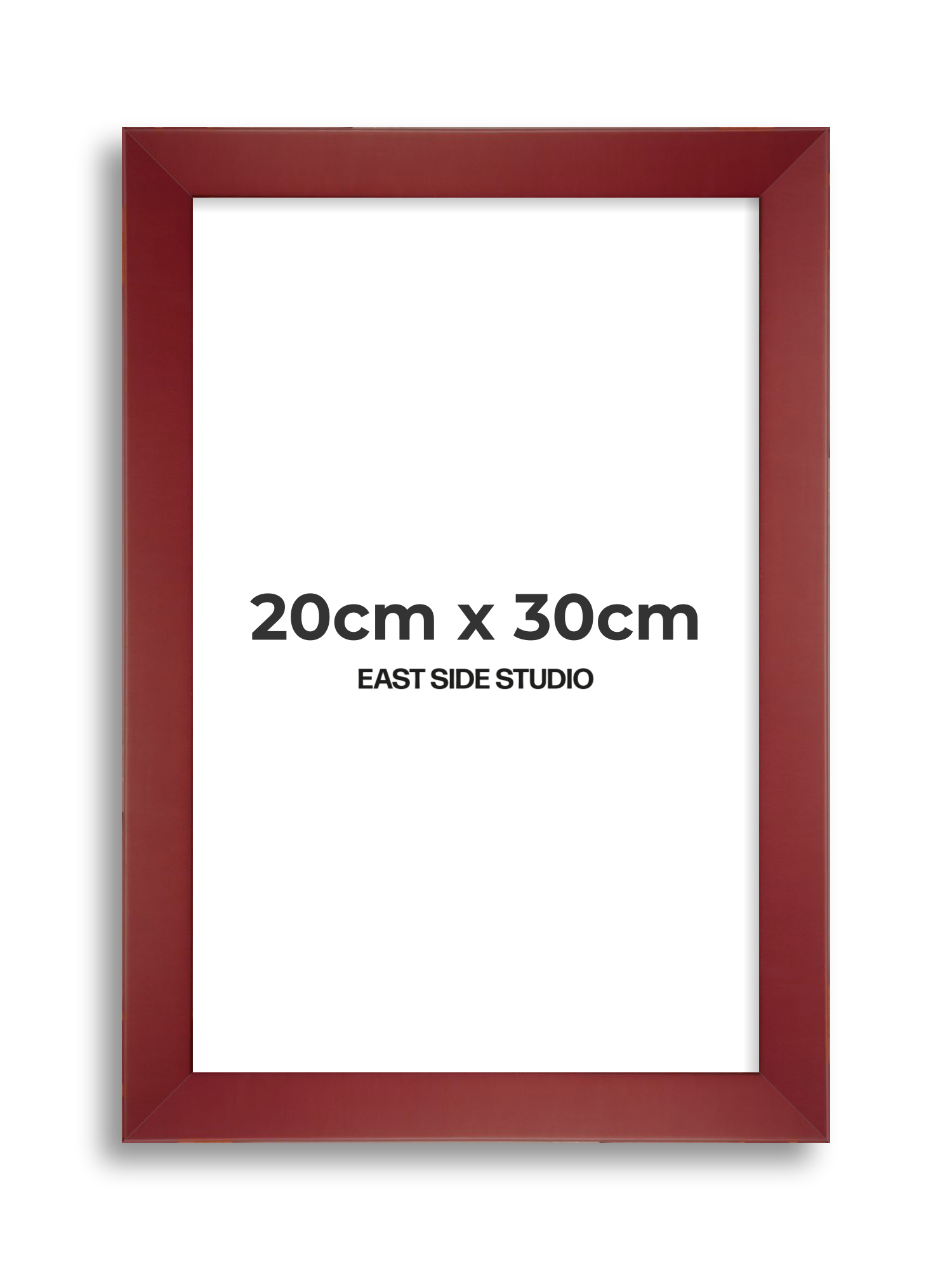 Burgundy 20cm x 30cm picture frame