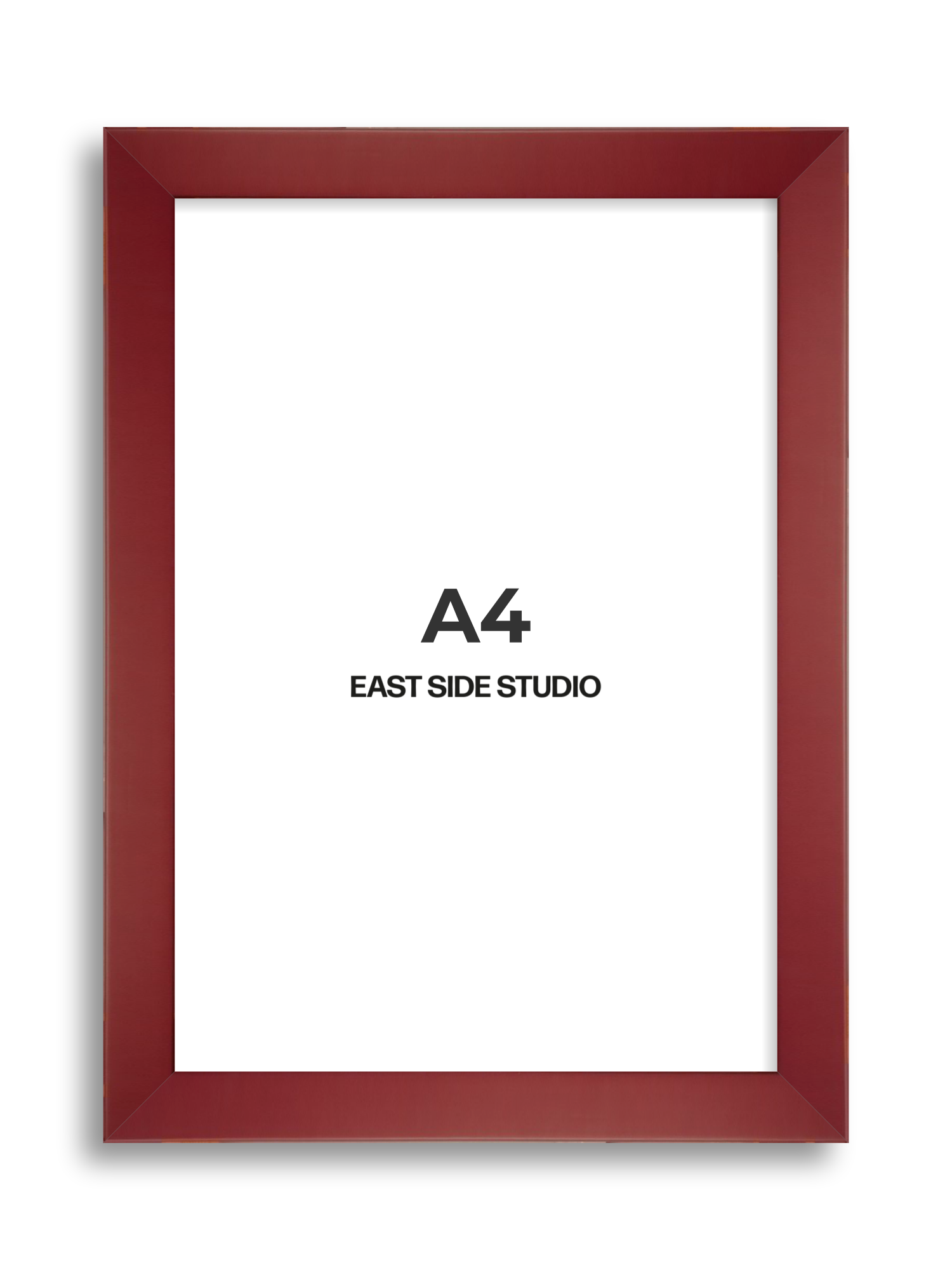 Burgundy A4 picture frame