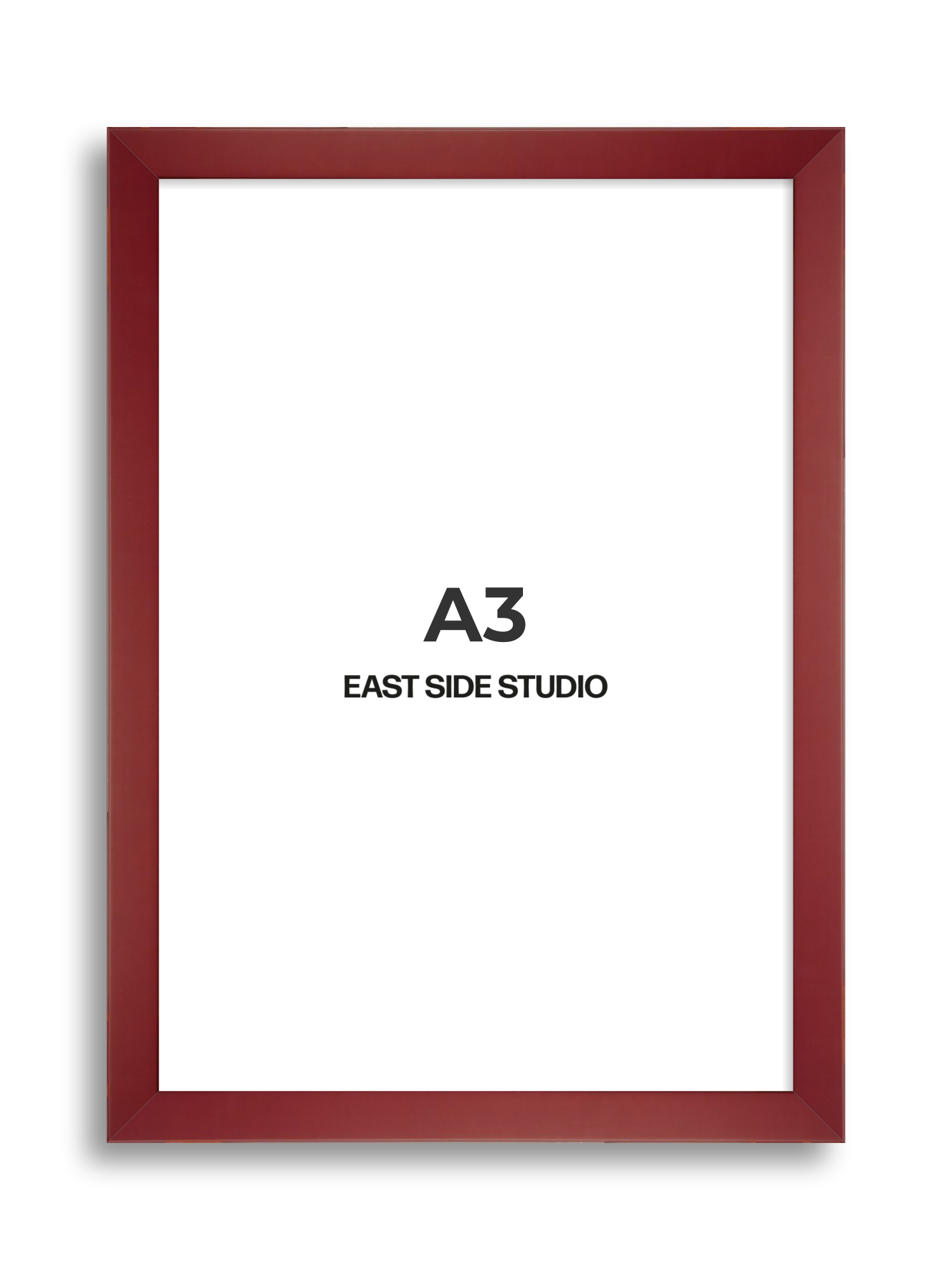 Burgundy A3 picture frame