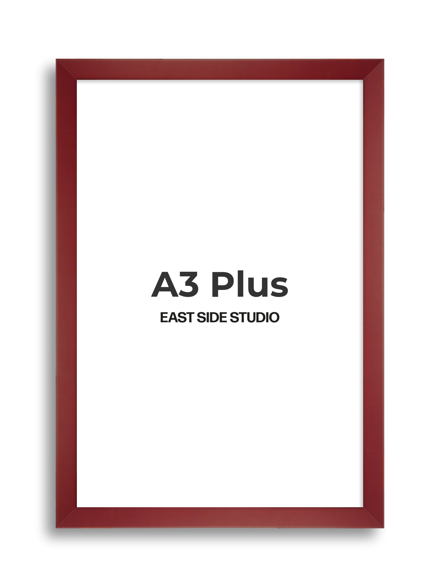 Burgundy A3 Plus picture frame