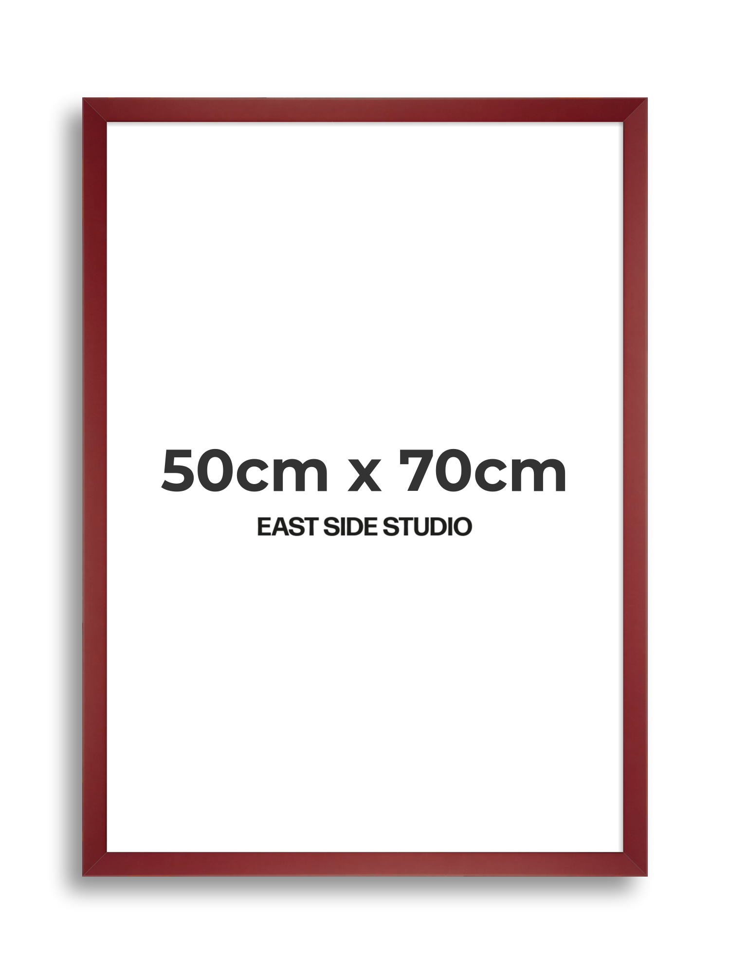 Burgundy 50cm x 70cm picture frame