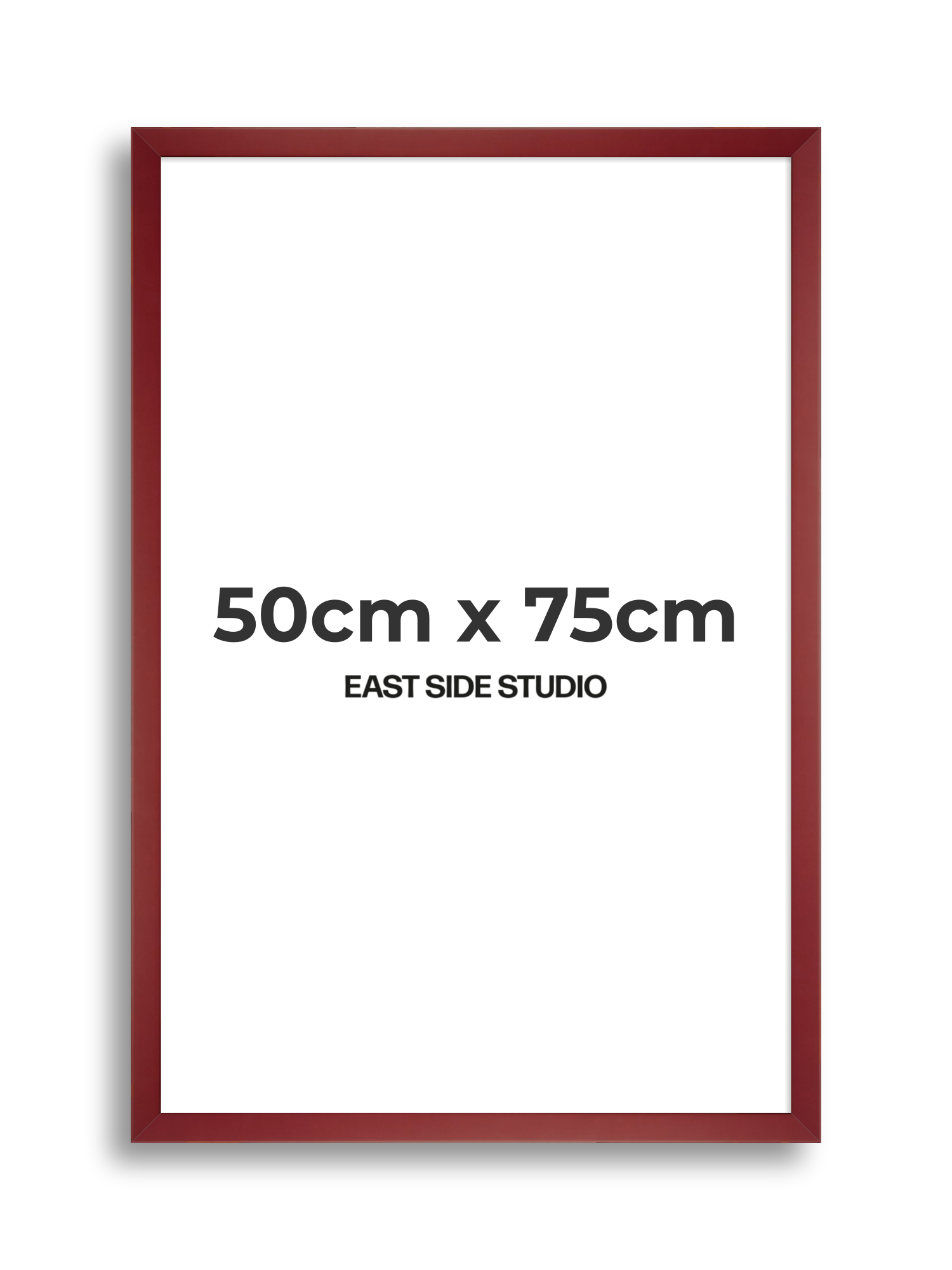 Burgundy 50cm x 75cm picture frame