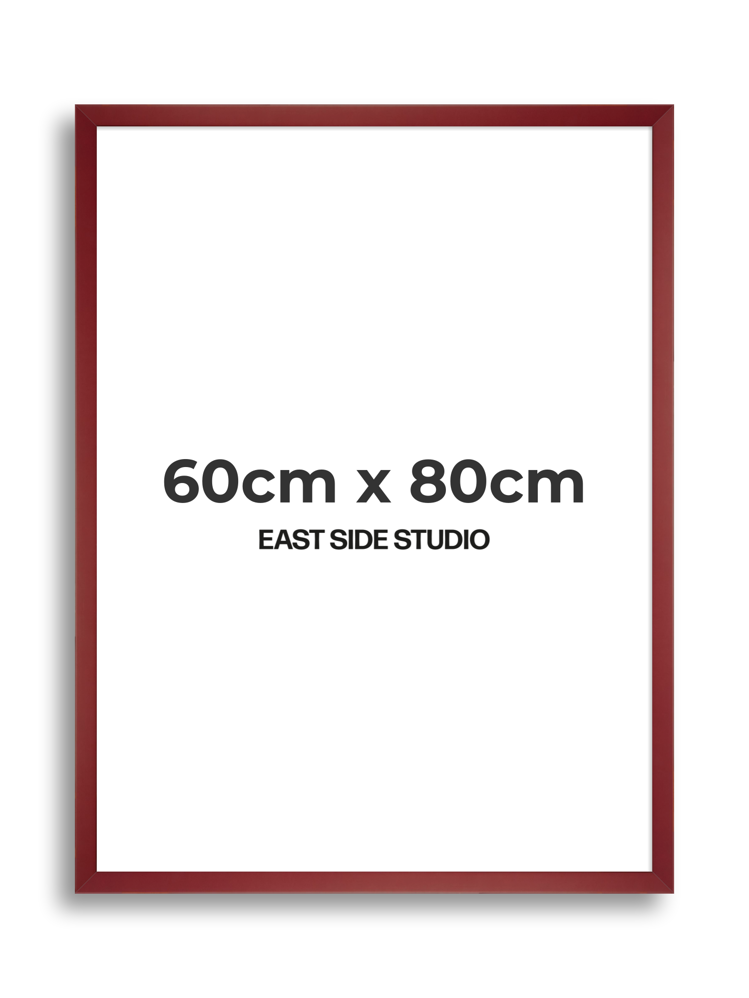 Burgundy 60cm x 80cm picture frame