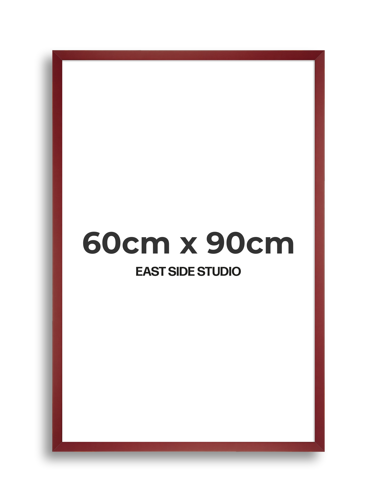 Burgundy 60cm x 90cm picture frame