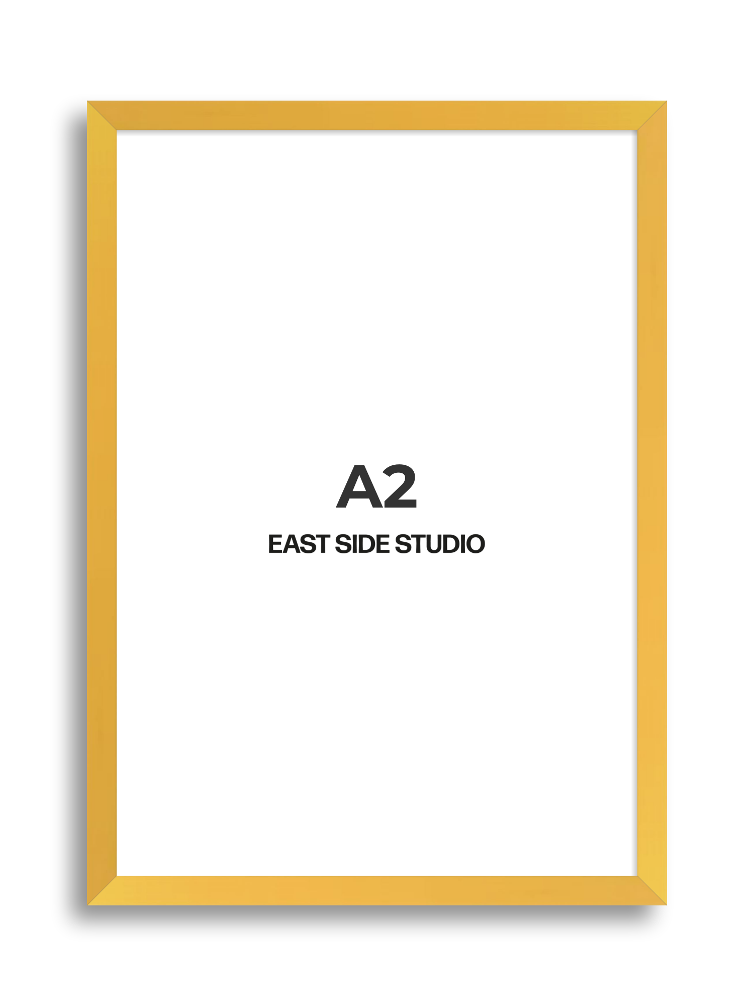 Egg Yolk Yellow A2 picture frame