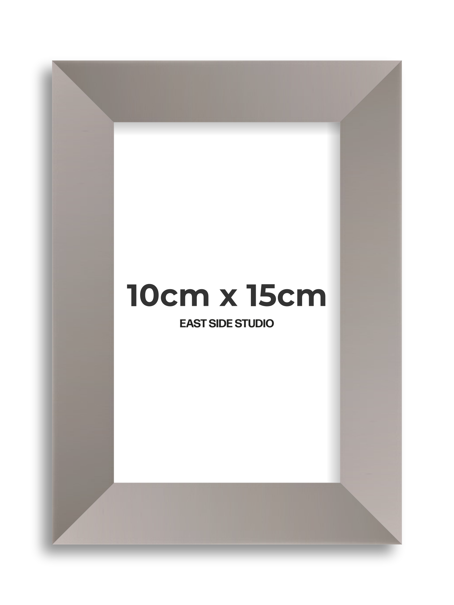 Ash Grey 10cm x 15cm picture frame