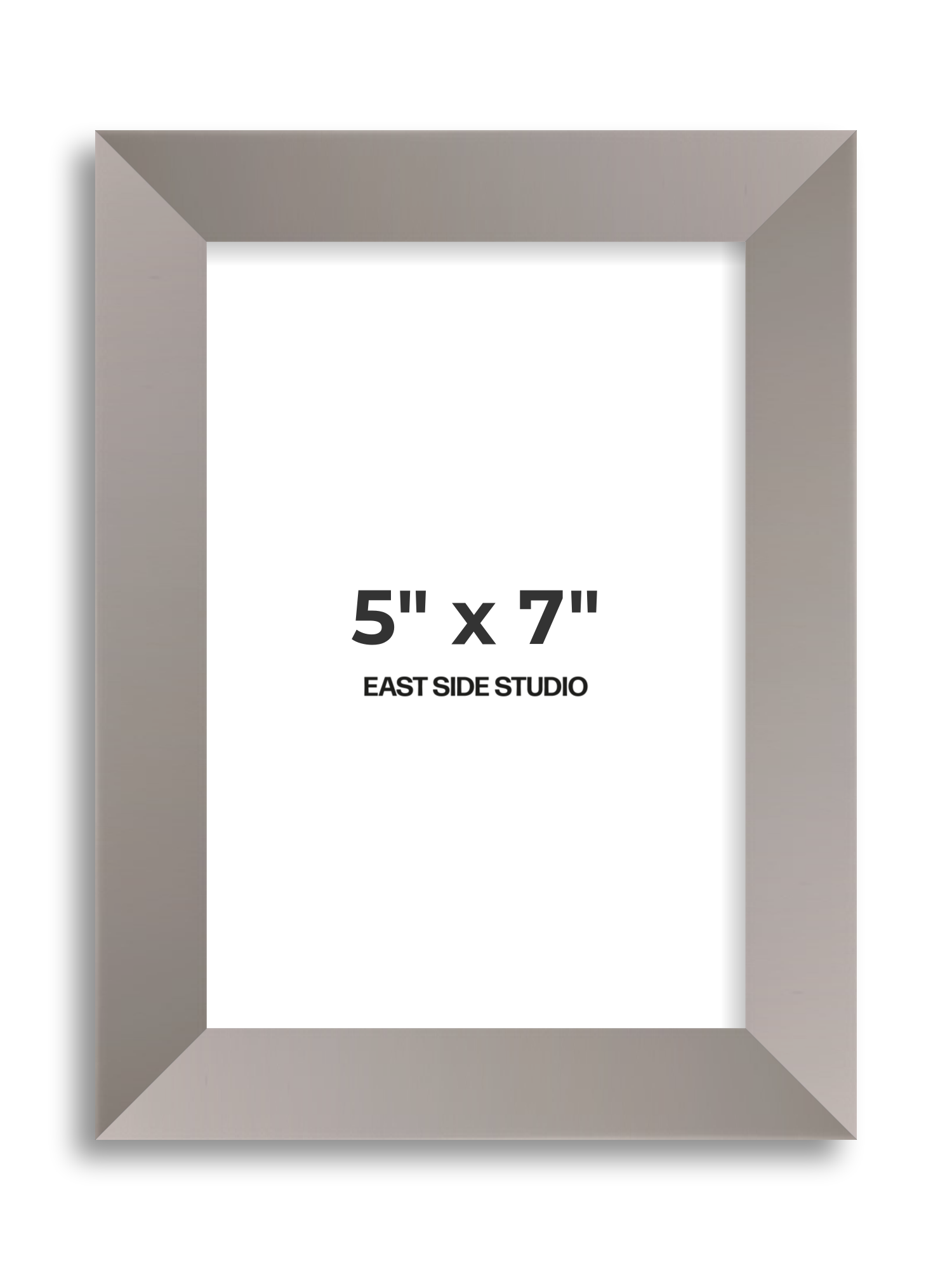 Ash Grey 5" x 7" picture frame