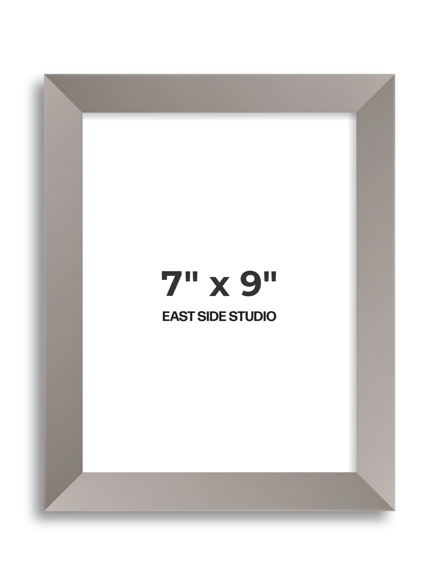 Ash Grey 7" x 9" picture frame