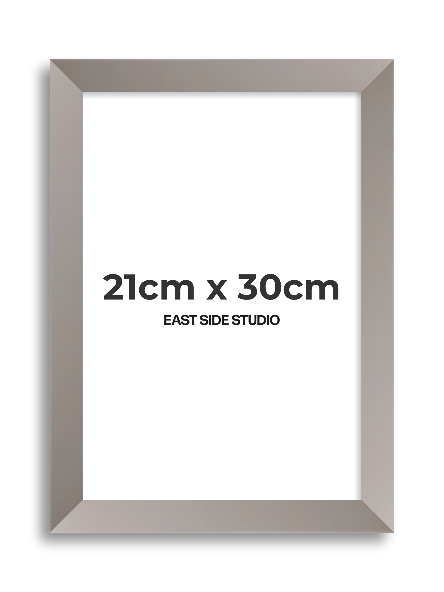 Ash Grey 21cm x 30cm picture frame