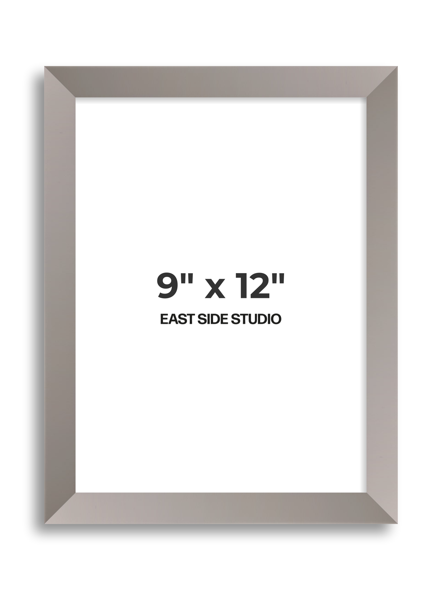 Ash Grey 9" x 12" picture frame