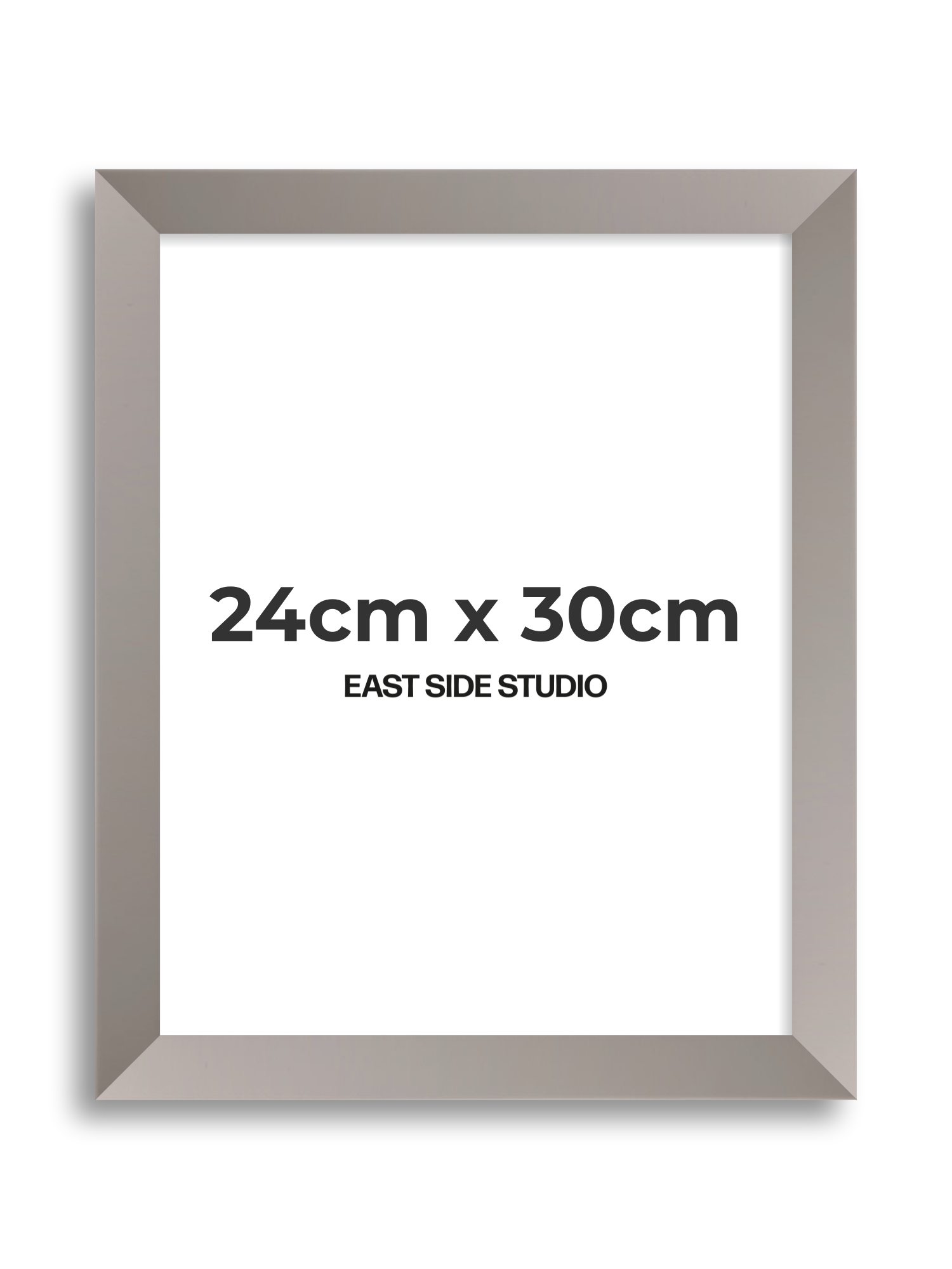 Ash Grey 24cm x 30cm picture frame
