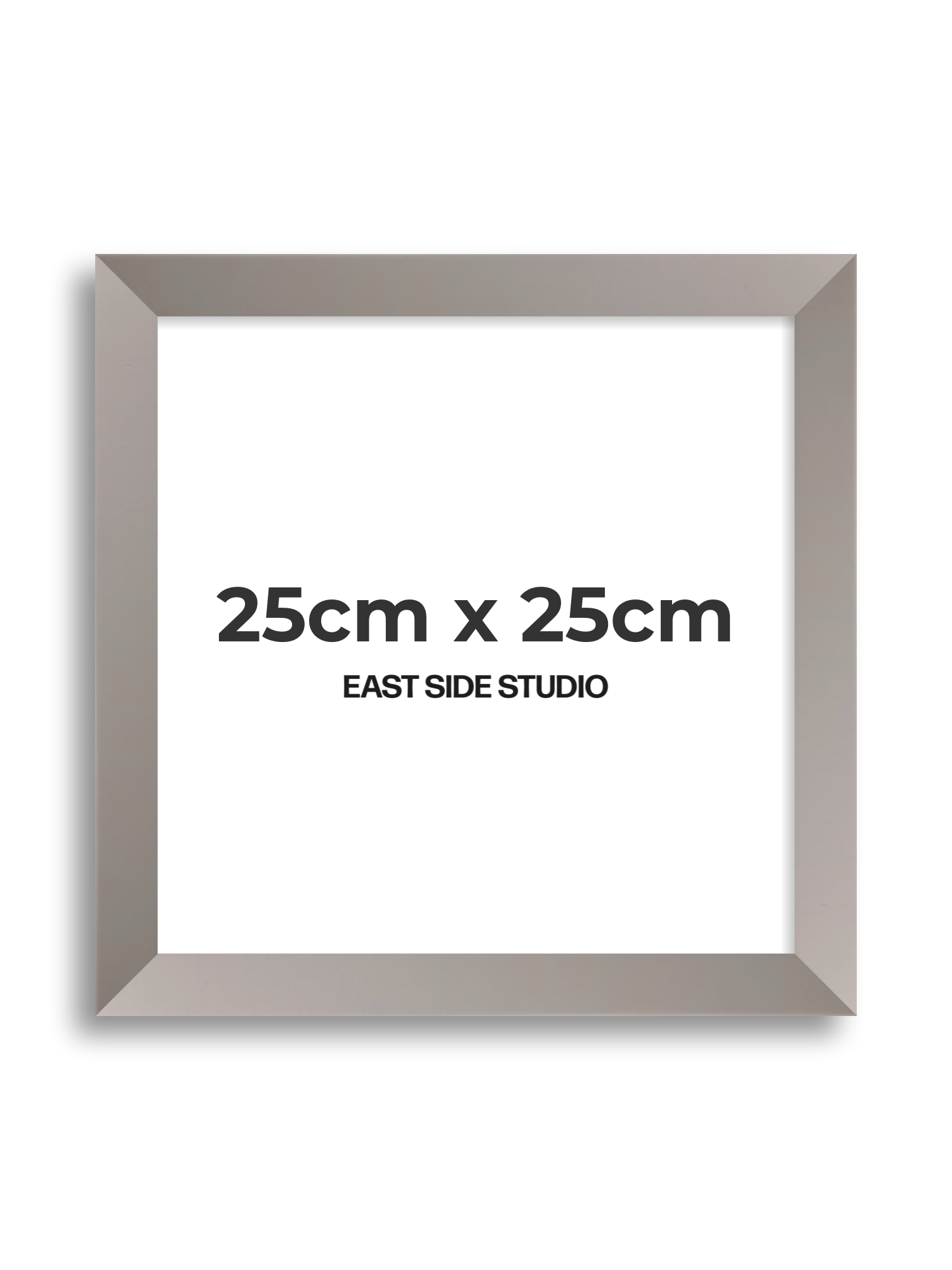 Ash Grey 25cm x 25cm picture frame