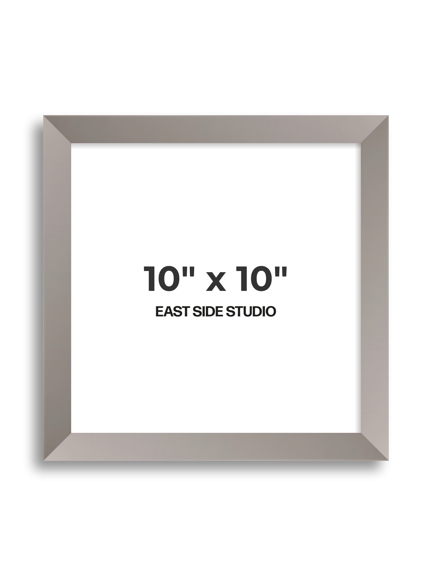 Ash Grey 10" x 10" picture frame