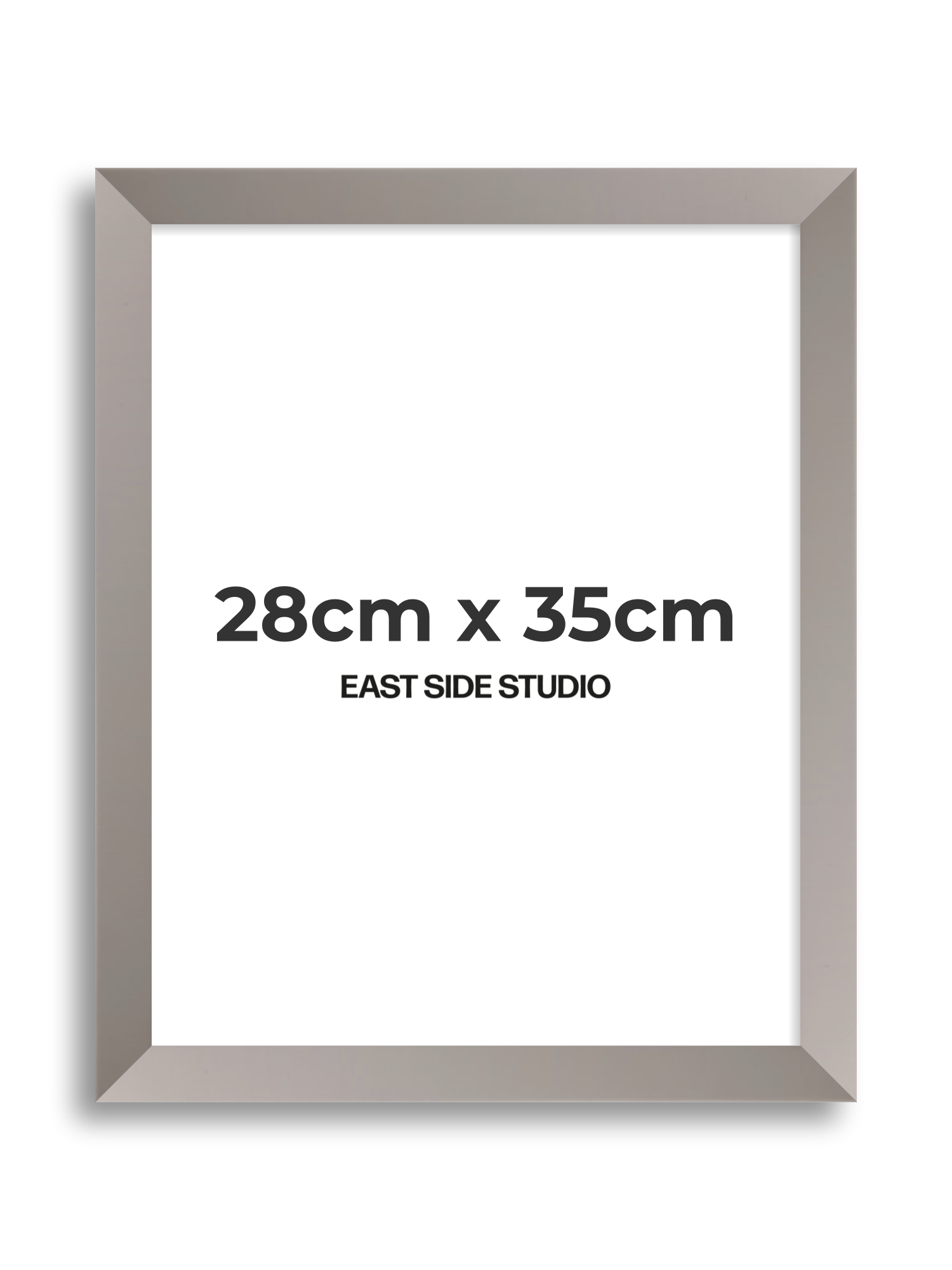 Ash Grey 28cm x 35cm picture frame