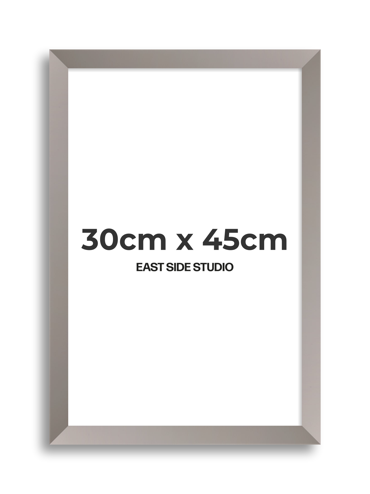 Ash Grey 30cm x 45cm picture frame
