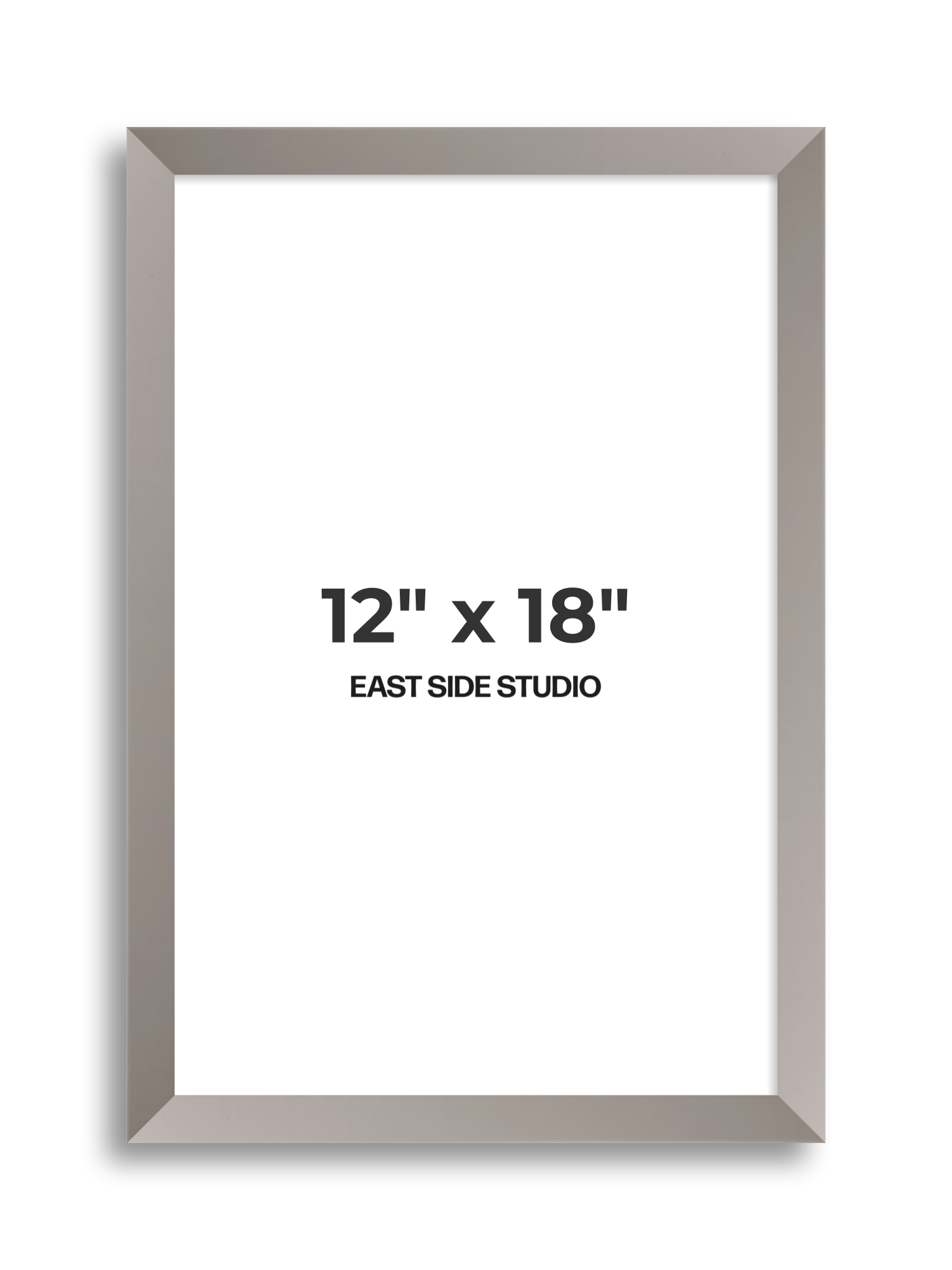 Ash Grey 12" x 18" picture frame