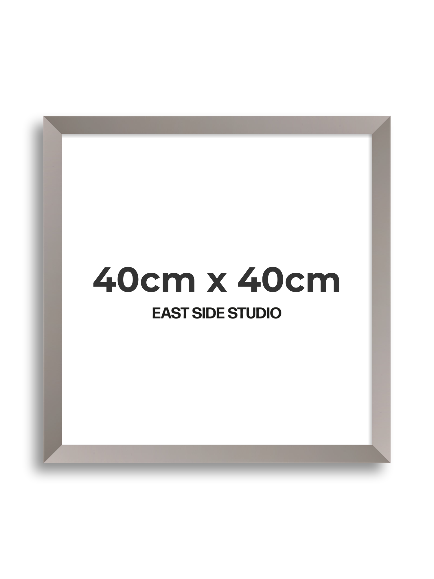 Ash Grey 40cm x 40cm picture frame