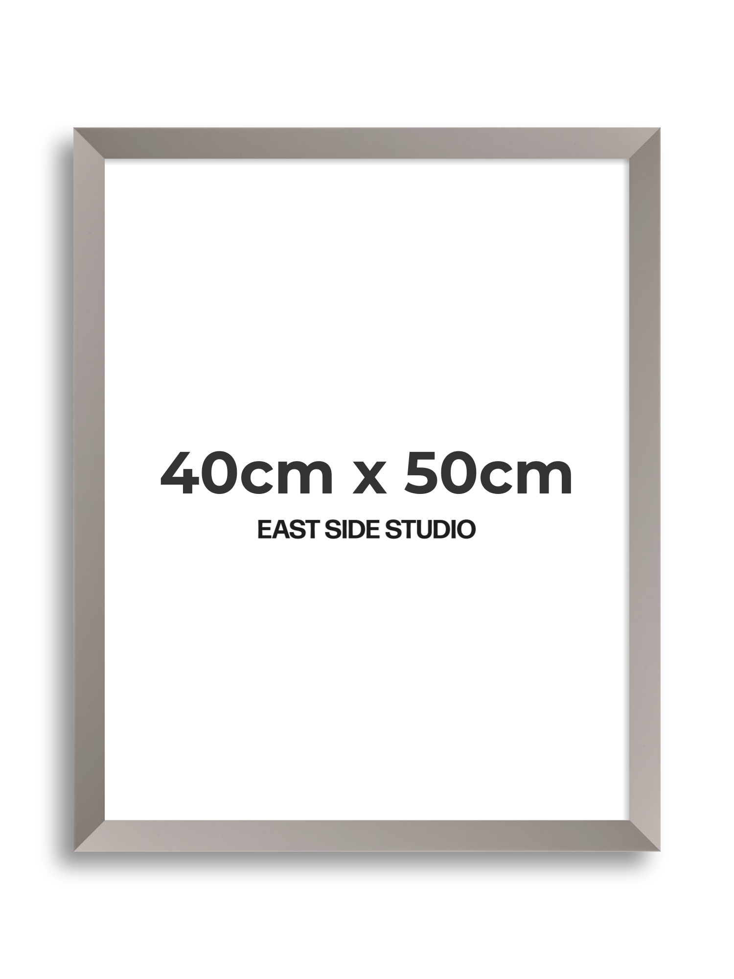 Ash Grey 40cm x 50cm picture frame