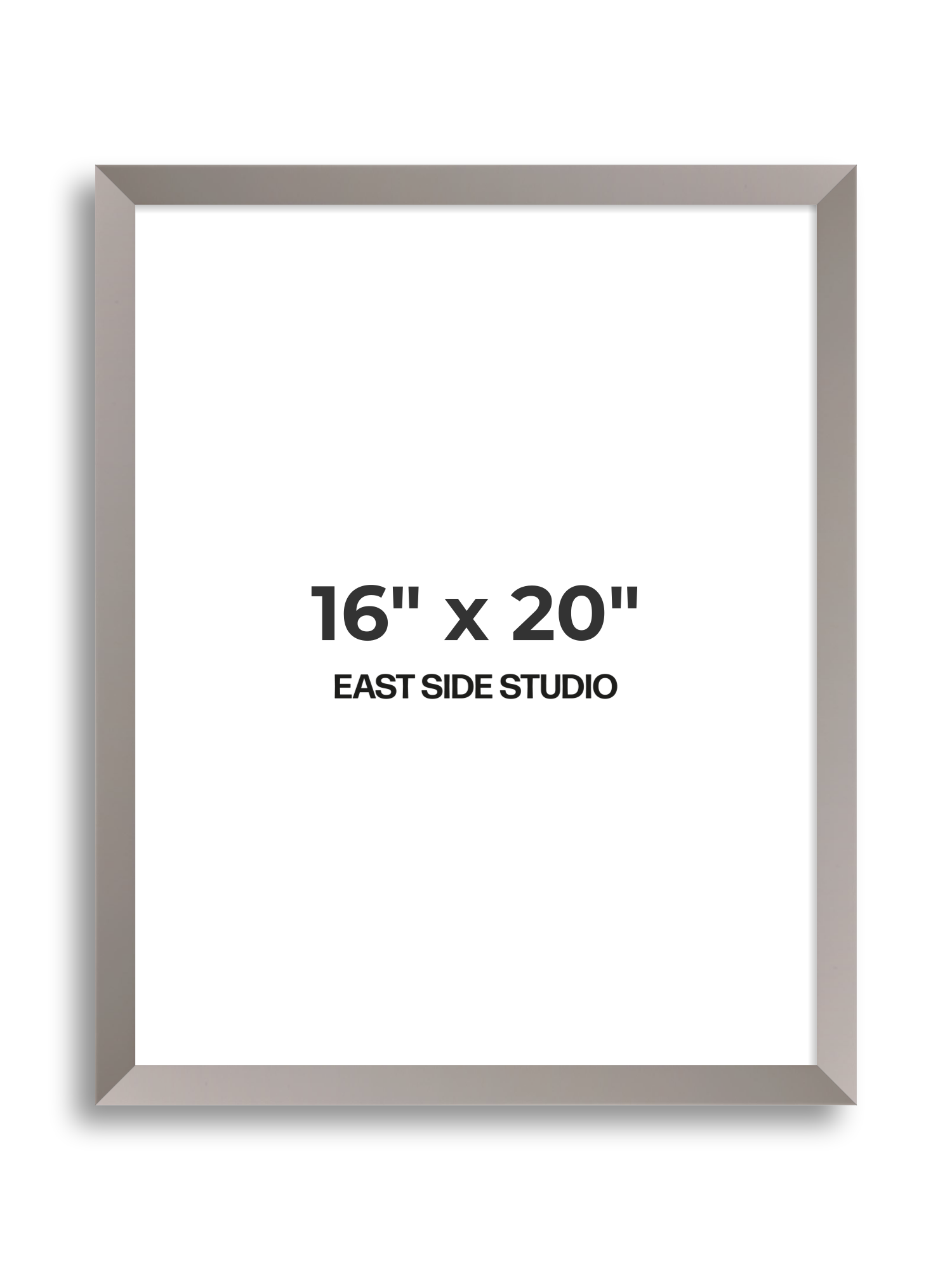 Ash Grey 16" x 20" picture frame