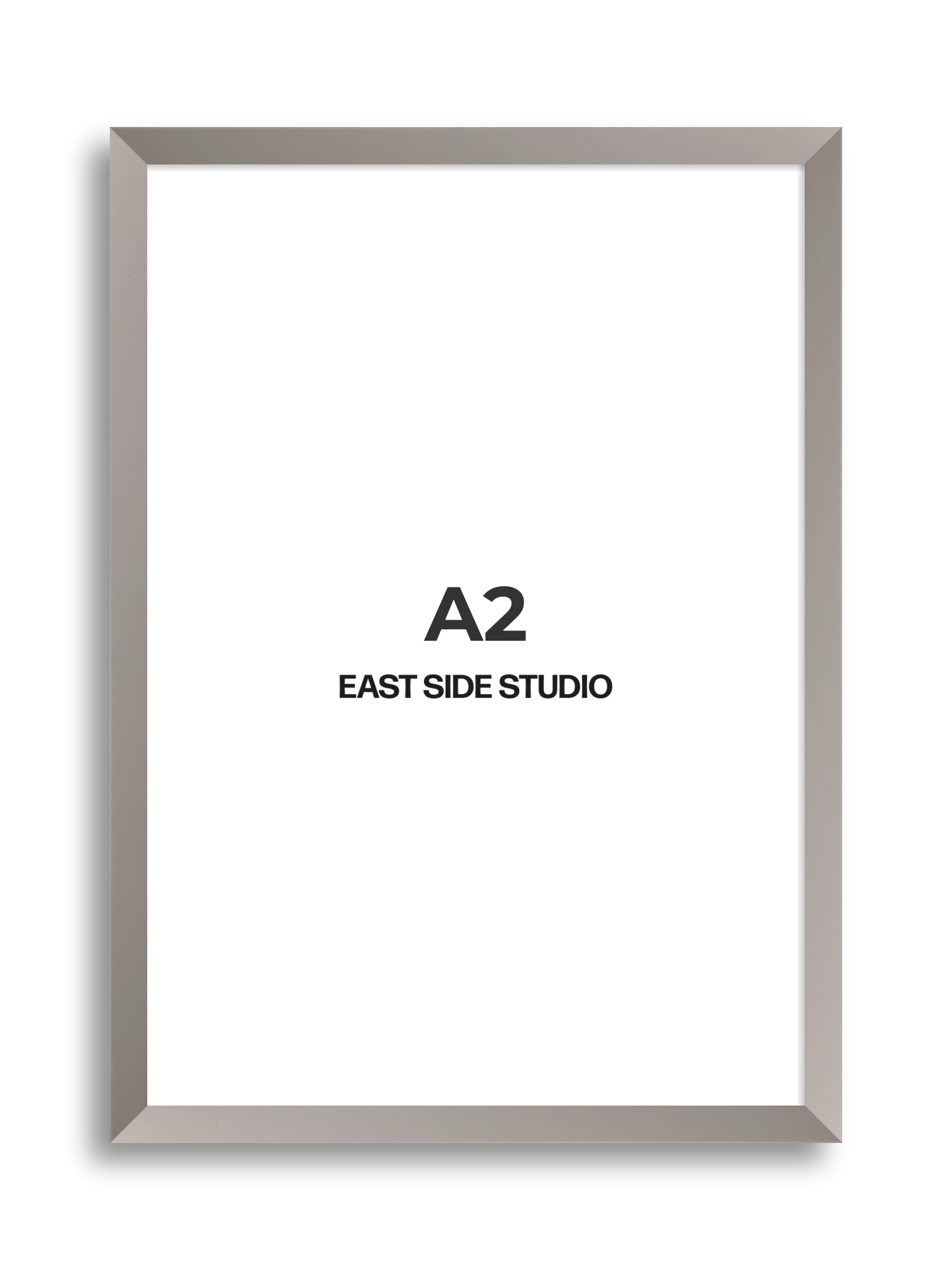 Ash Grey A2 picture frame