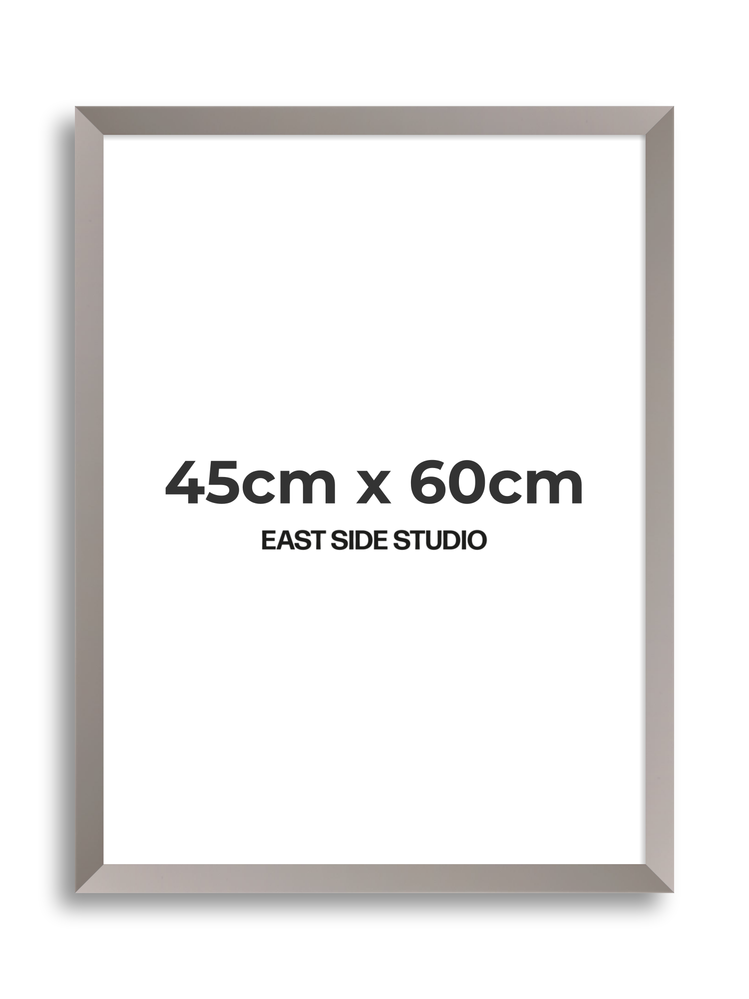 Ash Grey 45cm x 60cm picture frame