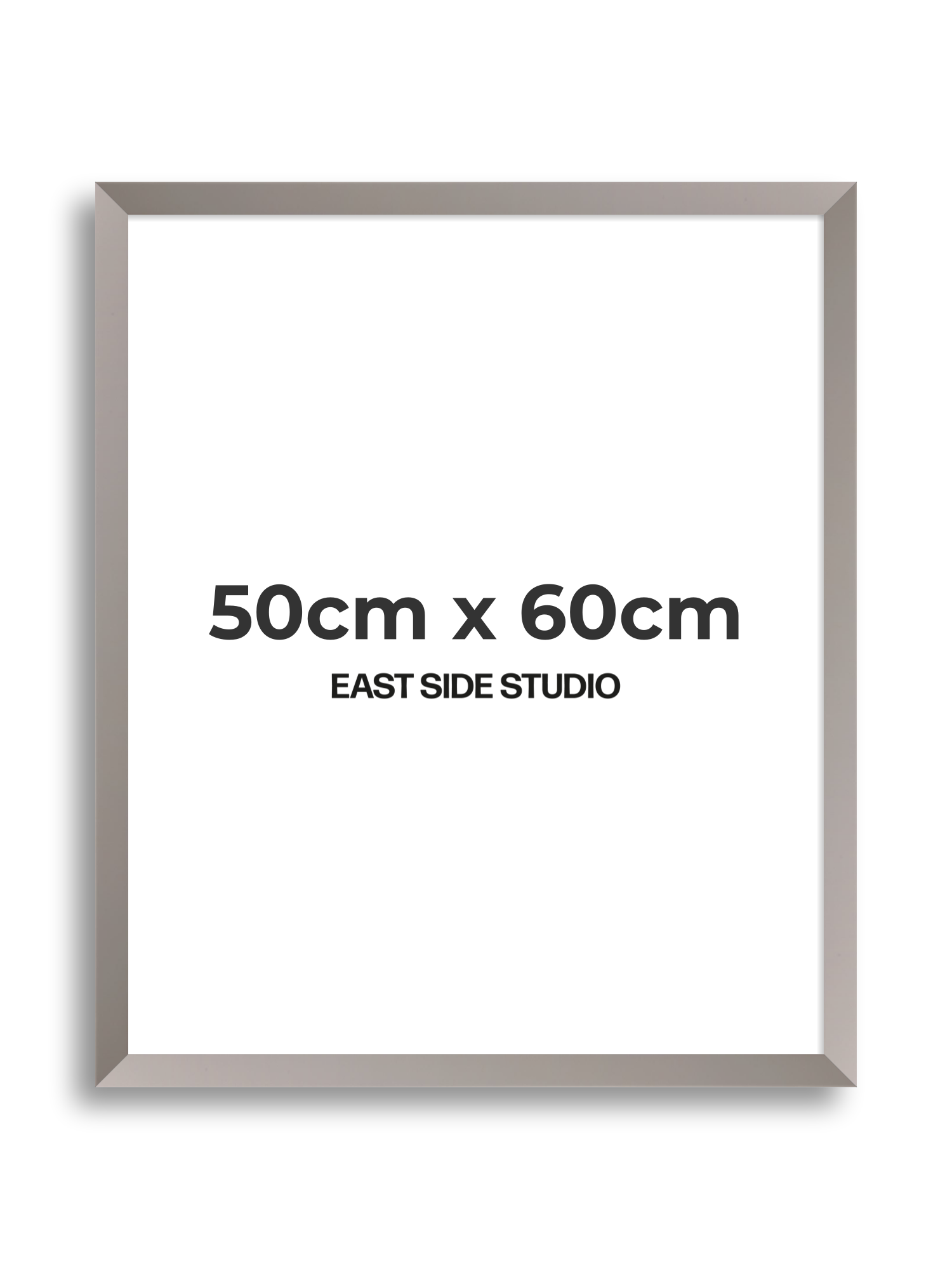 Ash Grey 50cm x 60cm picture frame