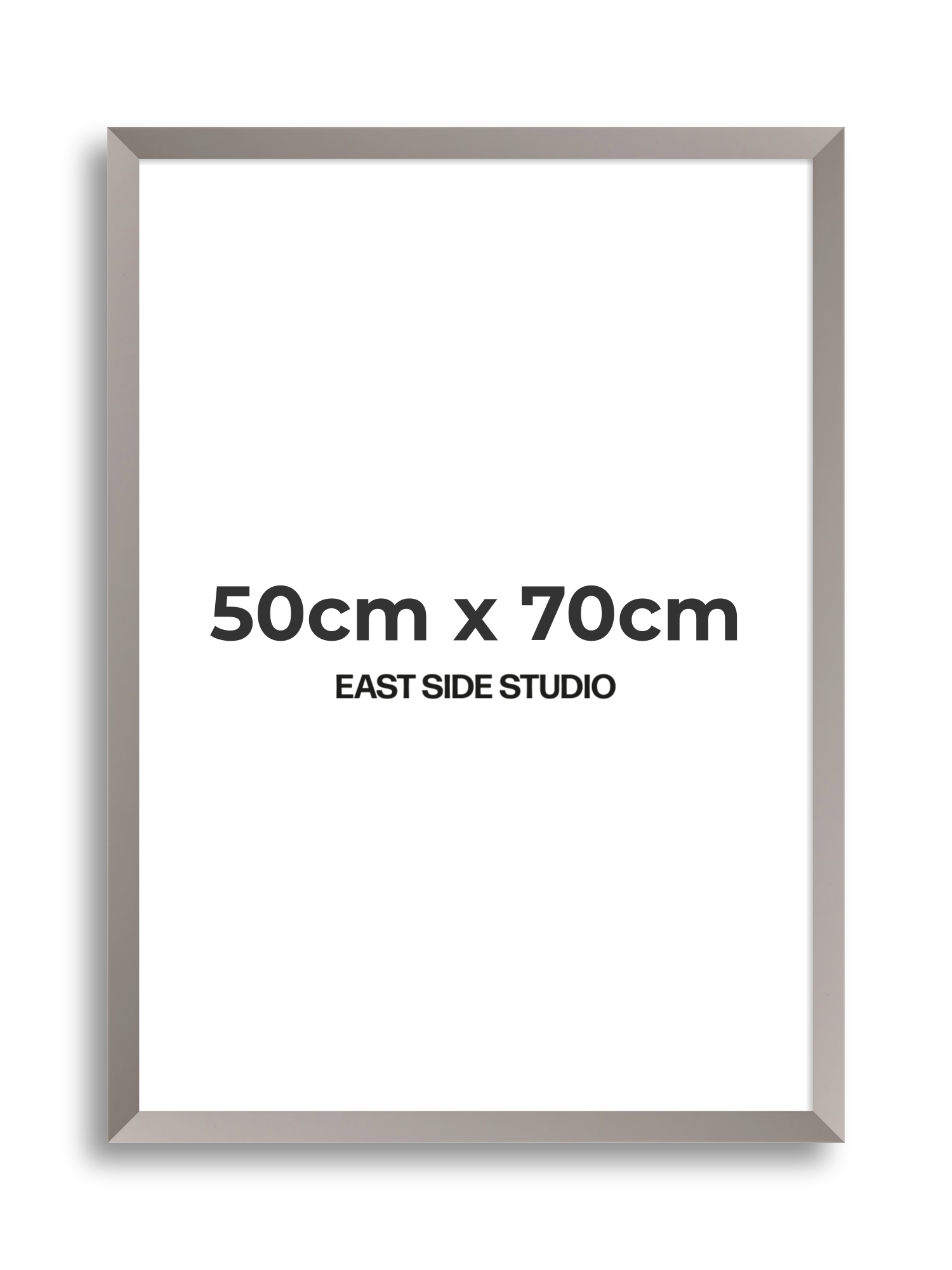 Ash Grey 50cm x 70cm picture frame