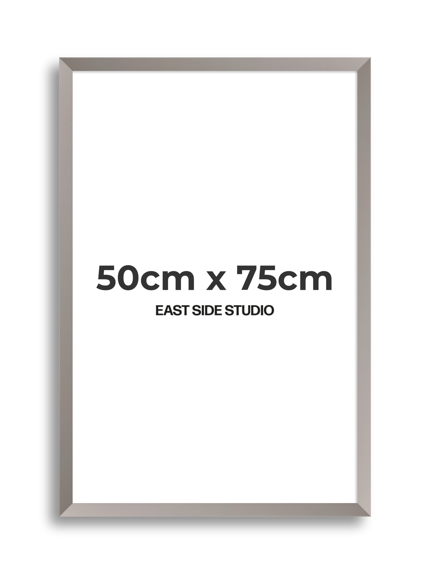 Ash Grey 50cm x 75cm picture frame