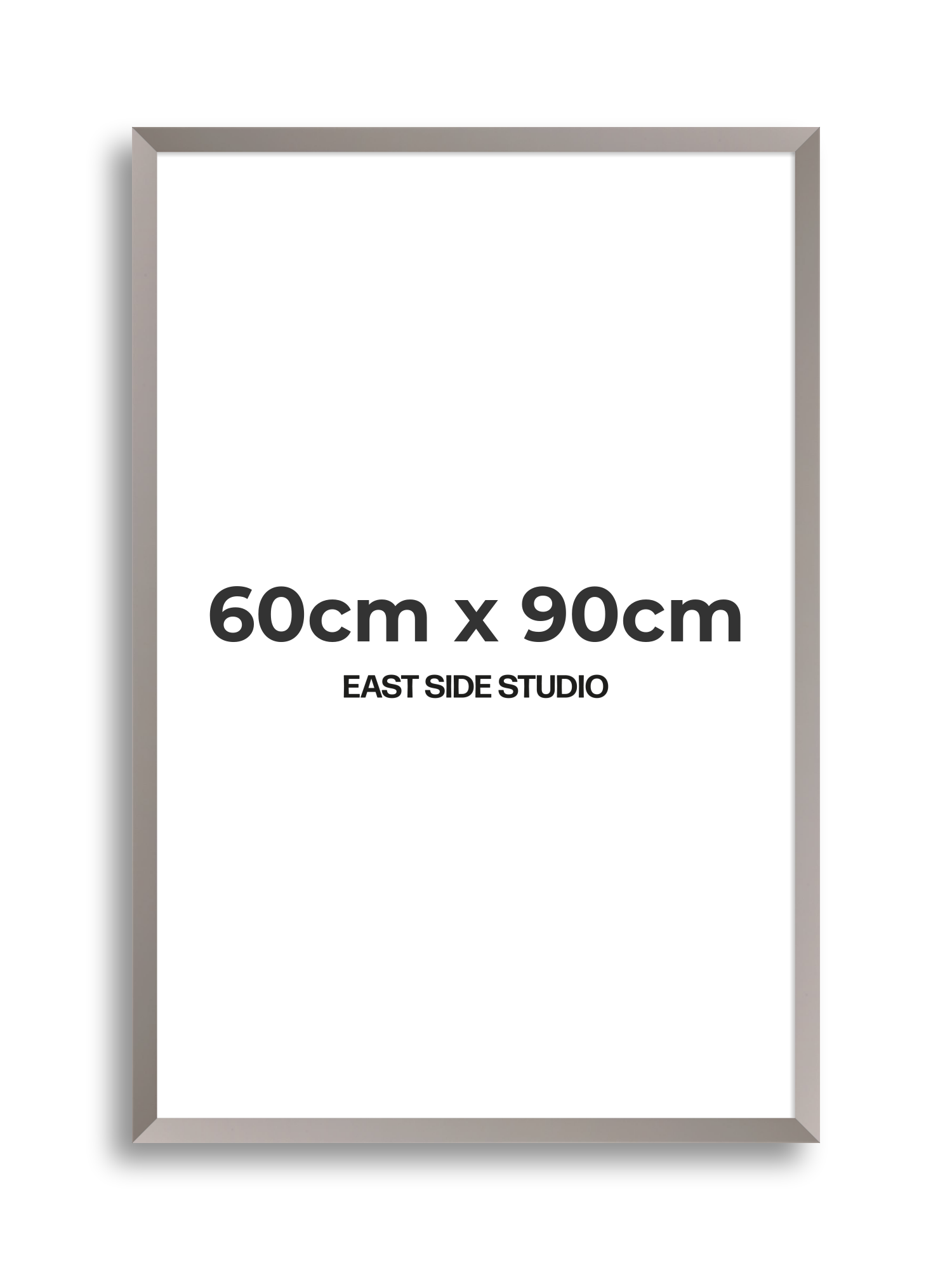 Ash Grey 60cm x 90cm picture frame