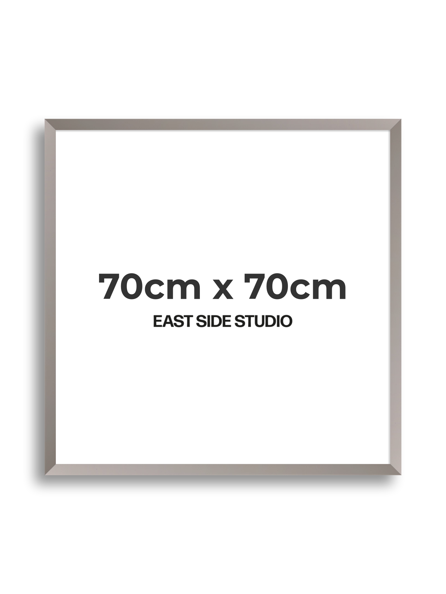 Ash Grey 70cm x 70cm picture frame