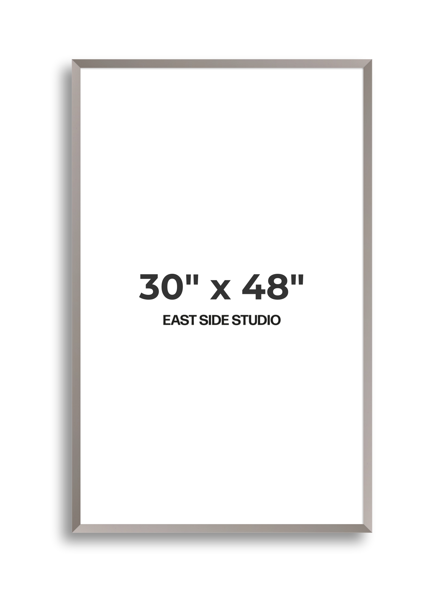 Ash Grey 30" x 48" picture frame