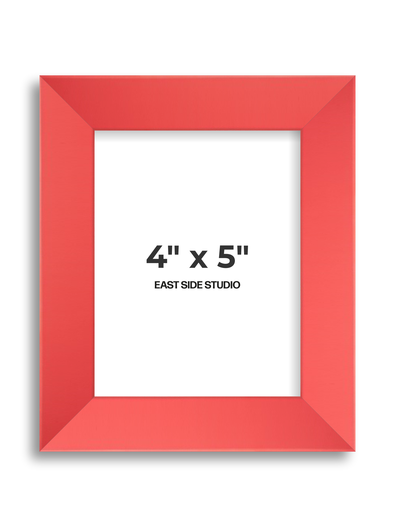 Blossom Red 4" x 5" picture frame