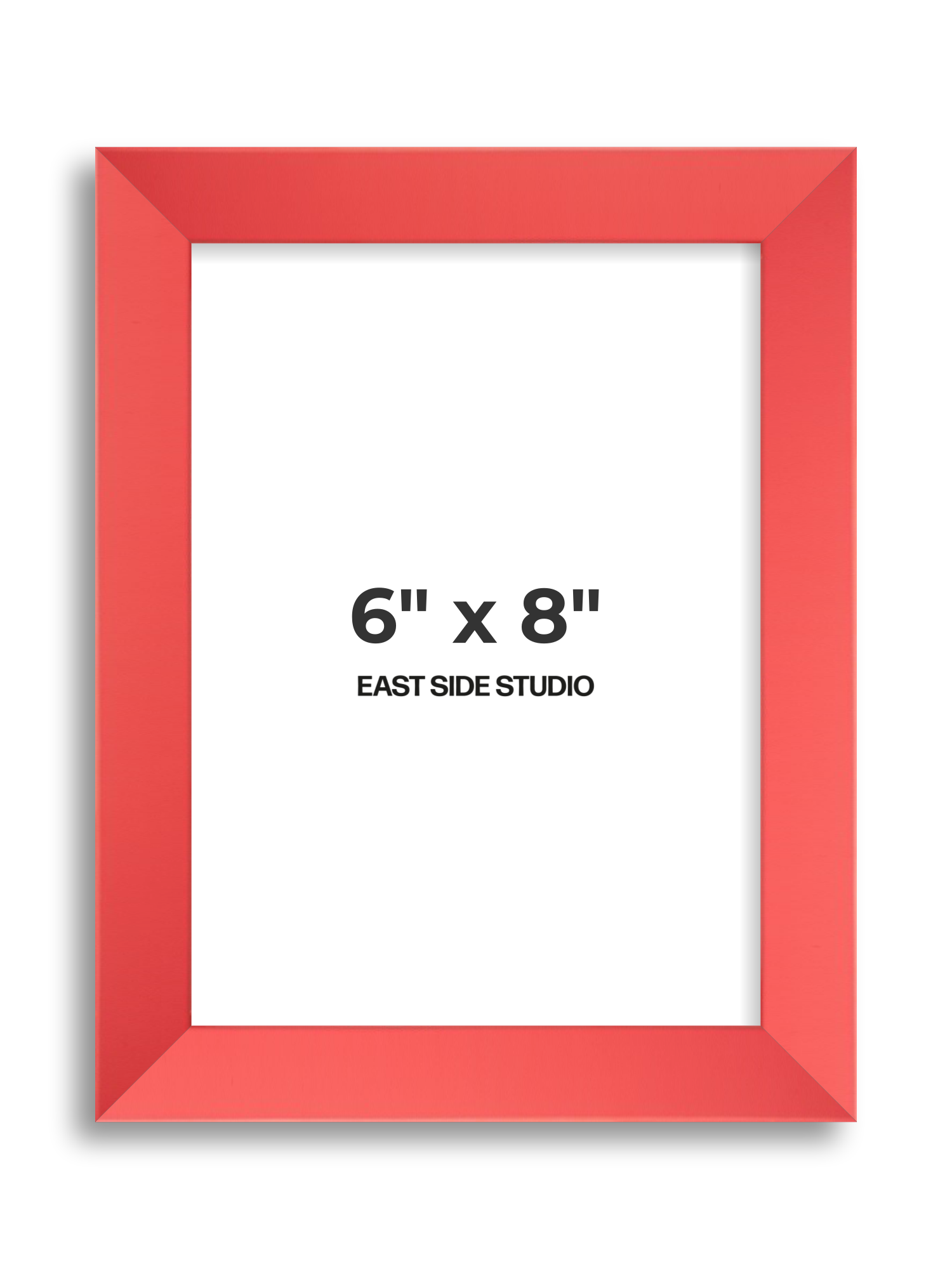 Blossom Red 6" x 8" picture frame