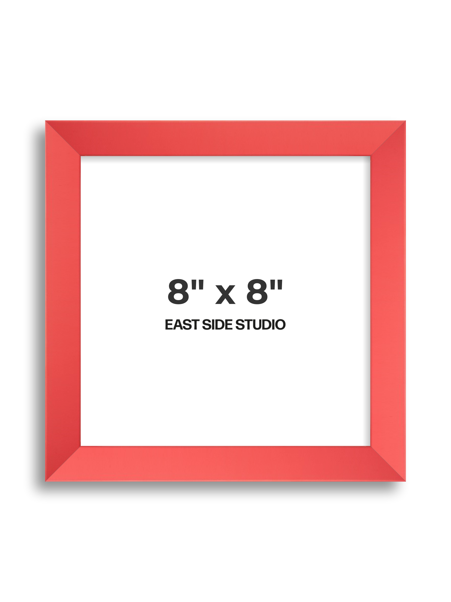 Blossom Red 8" x 8" picture frame