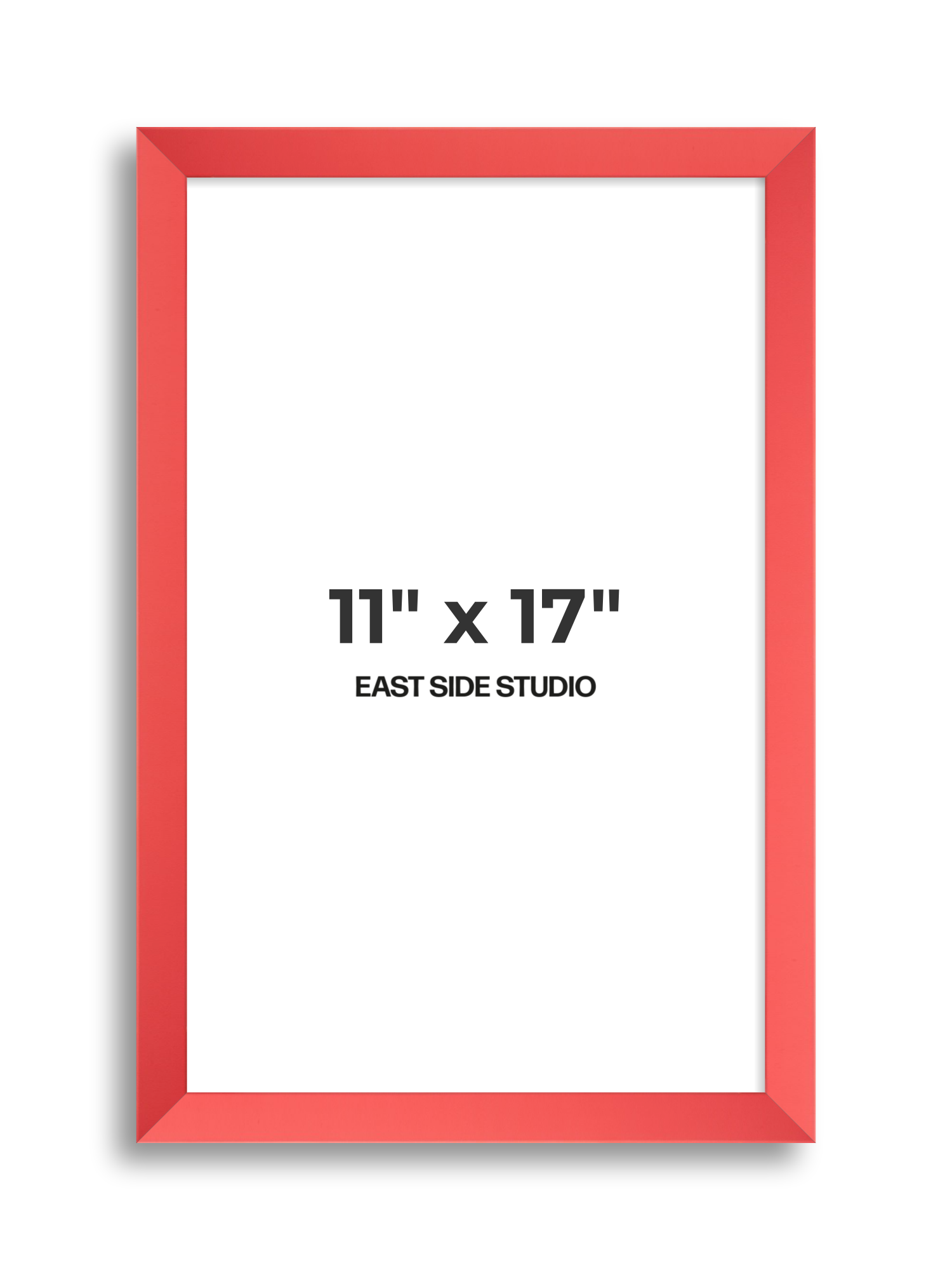 Blossom Red 11" x 17" picture frame