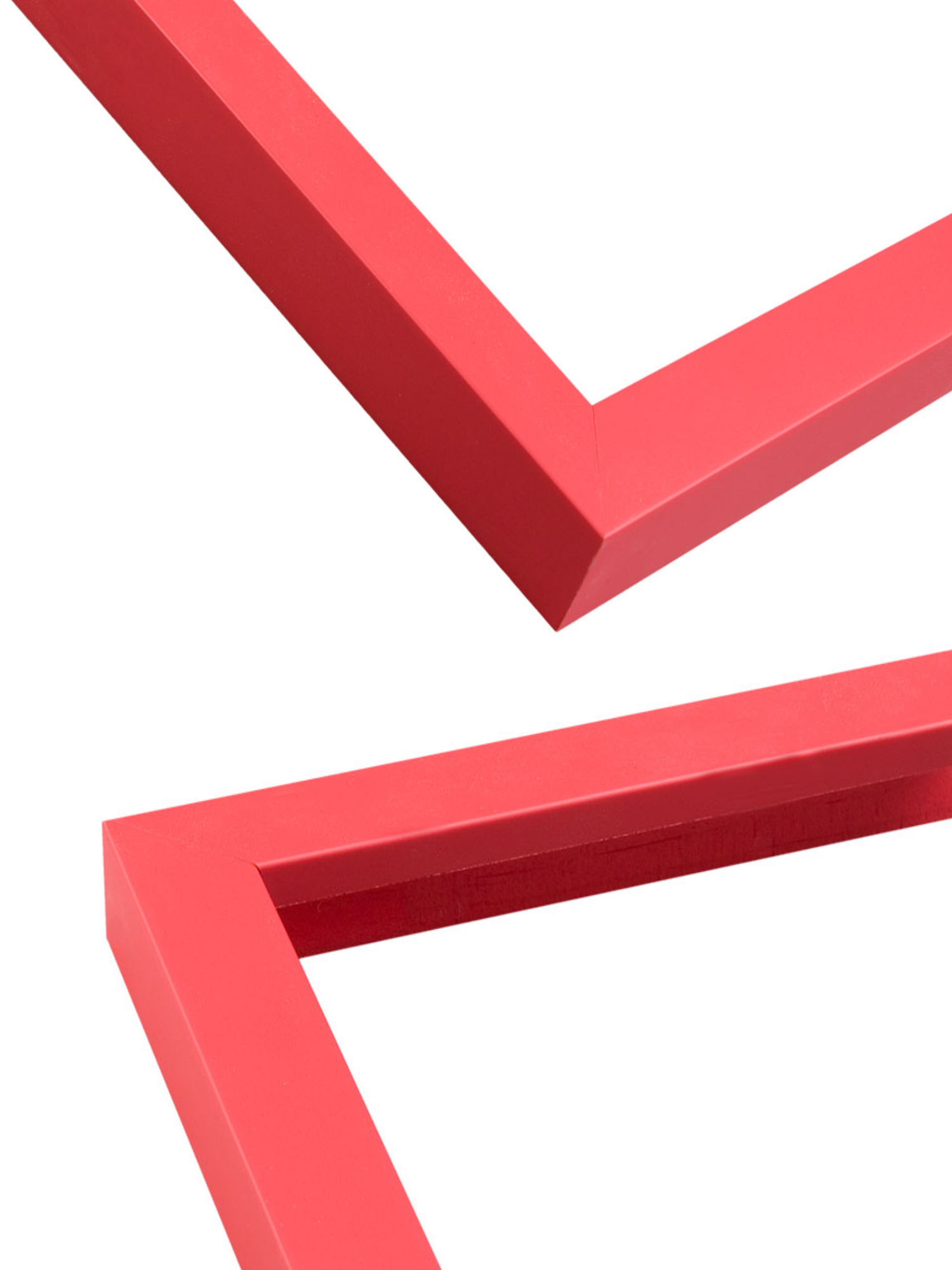 Blossom Red picture frame chevron view