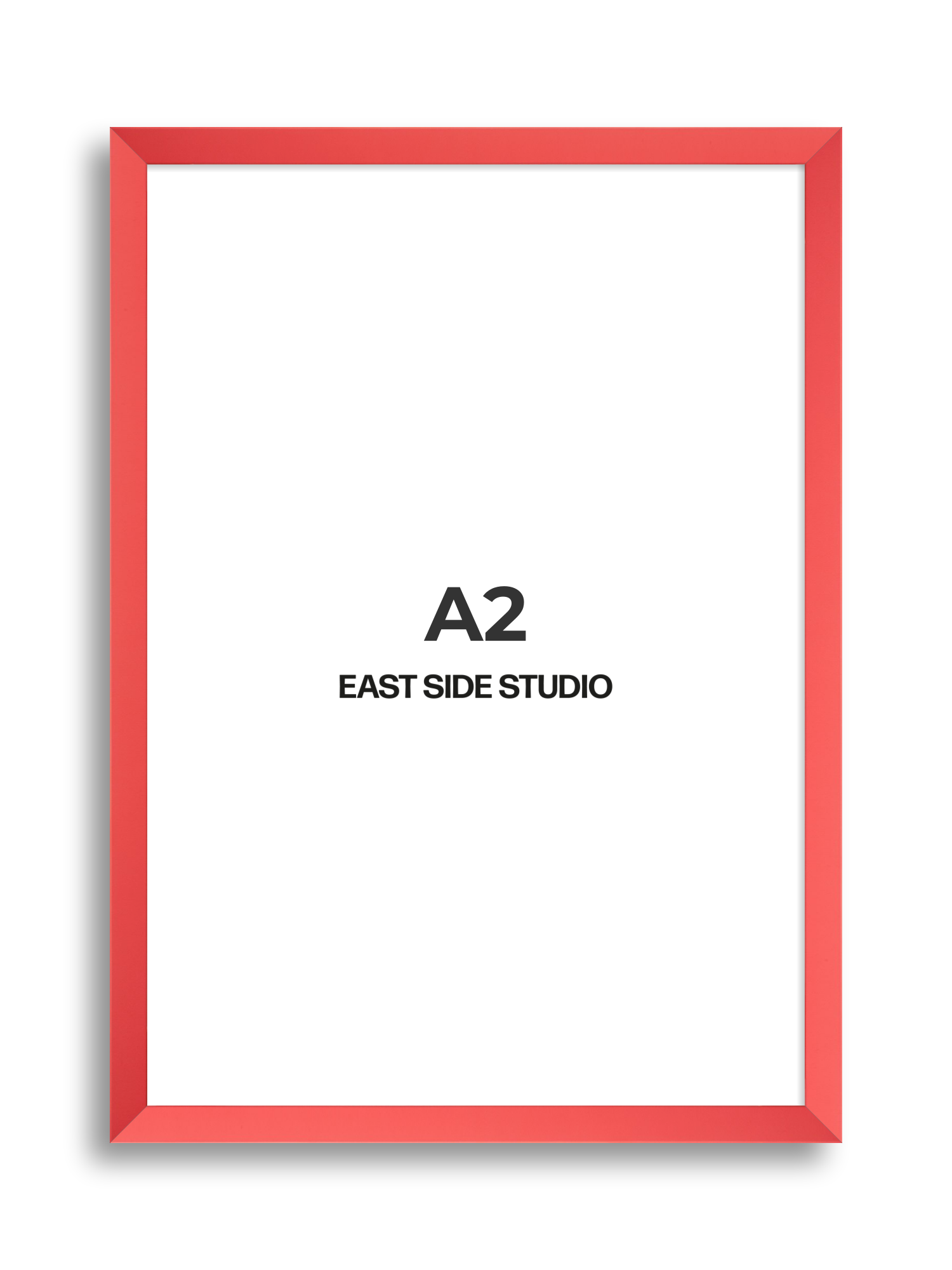 Blossom Red A2 picture frame