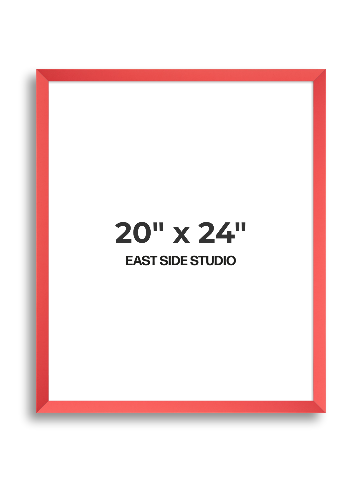 Blossom Red 20" x 24" picture frame