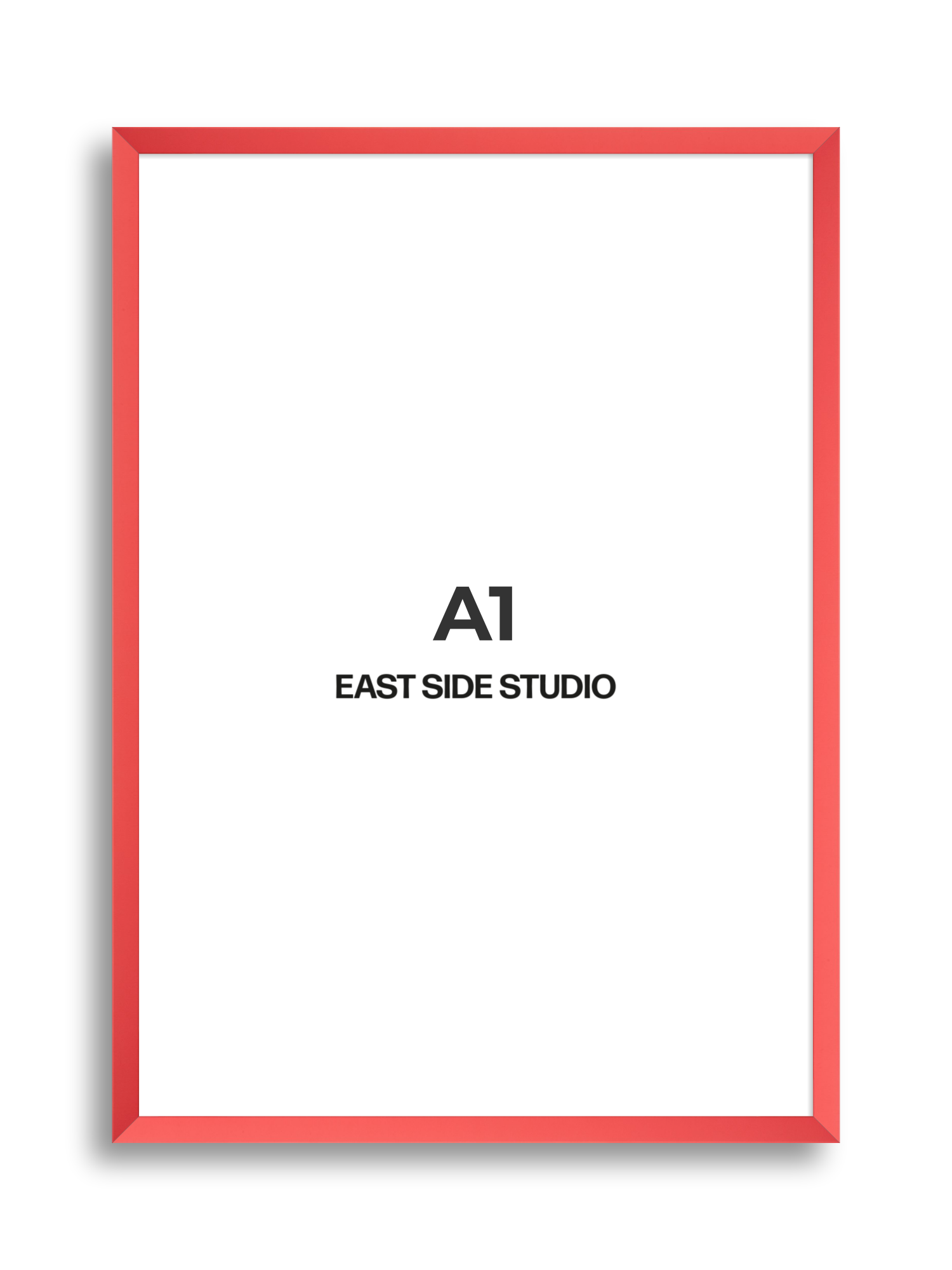 Blossom Red A1 picture frame