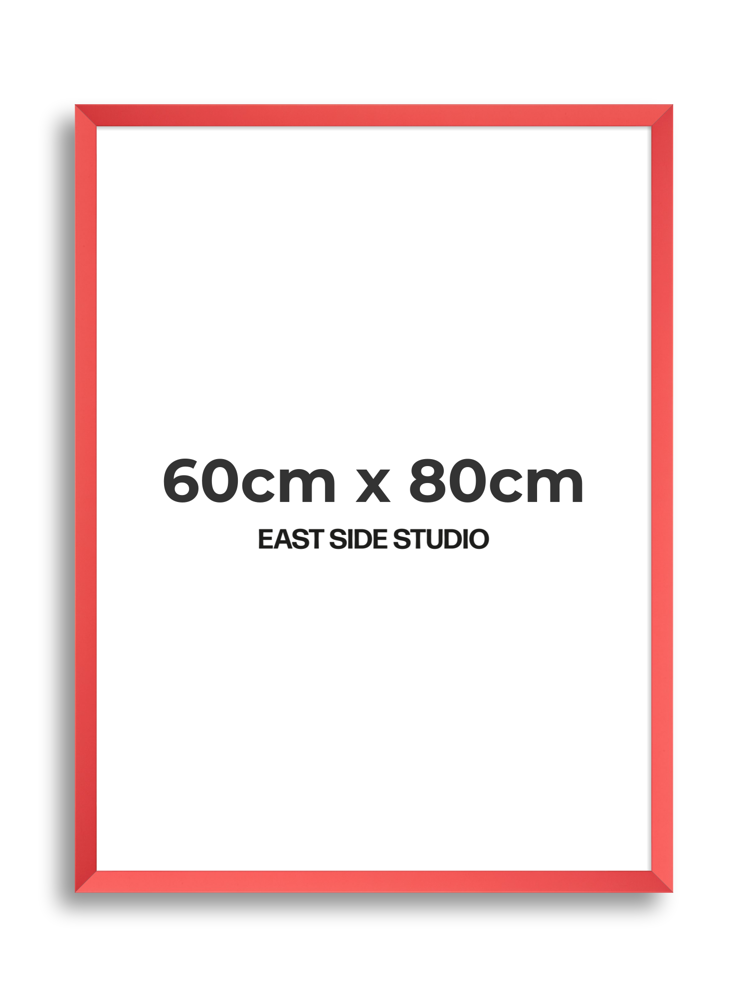 Blossom Red 60cm x 80cm picture frame