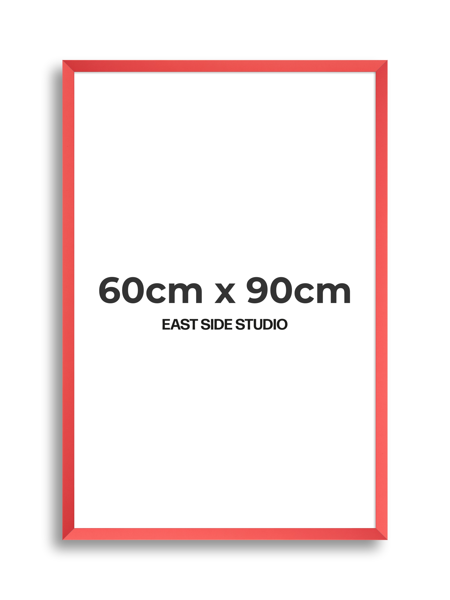 Blossom Red 60cm x 90cm picture frame