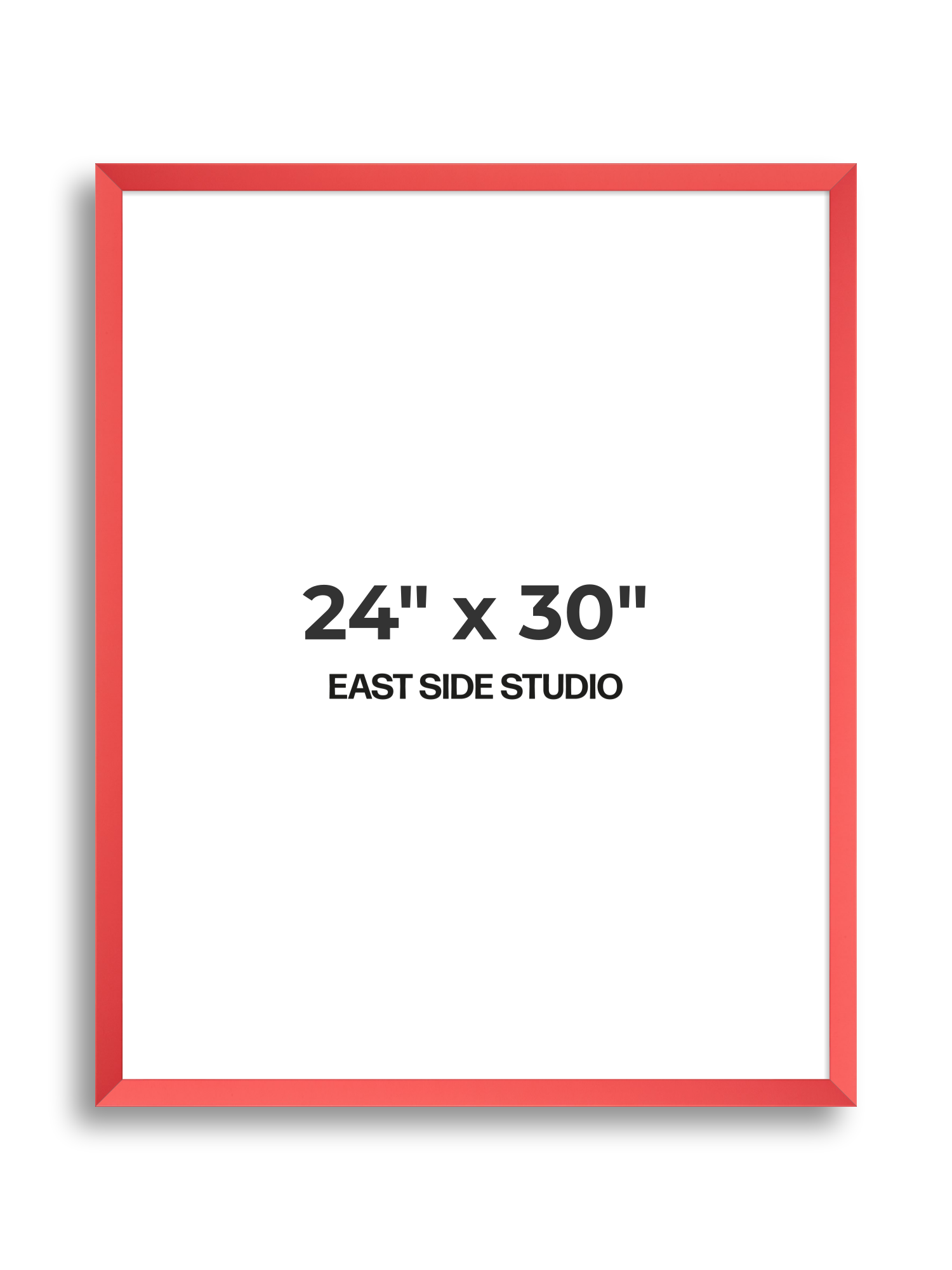 Blossom Red 24" x 30" picture frame