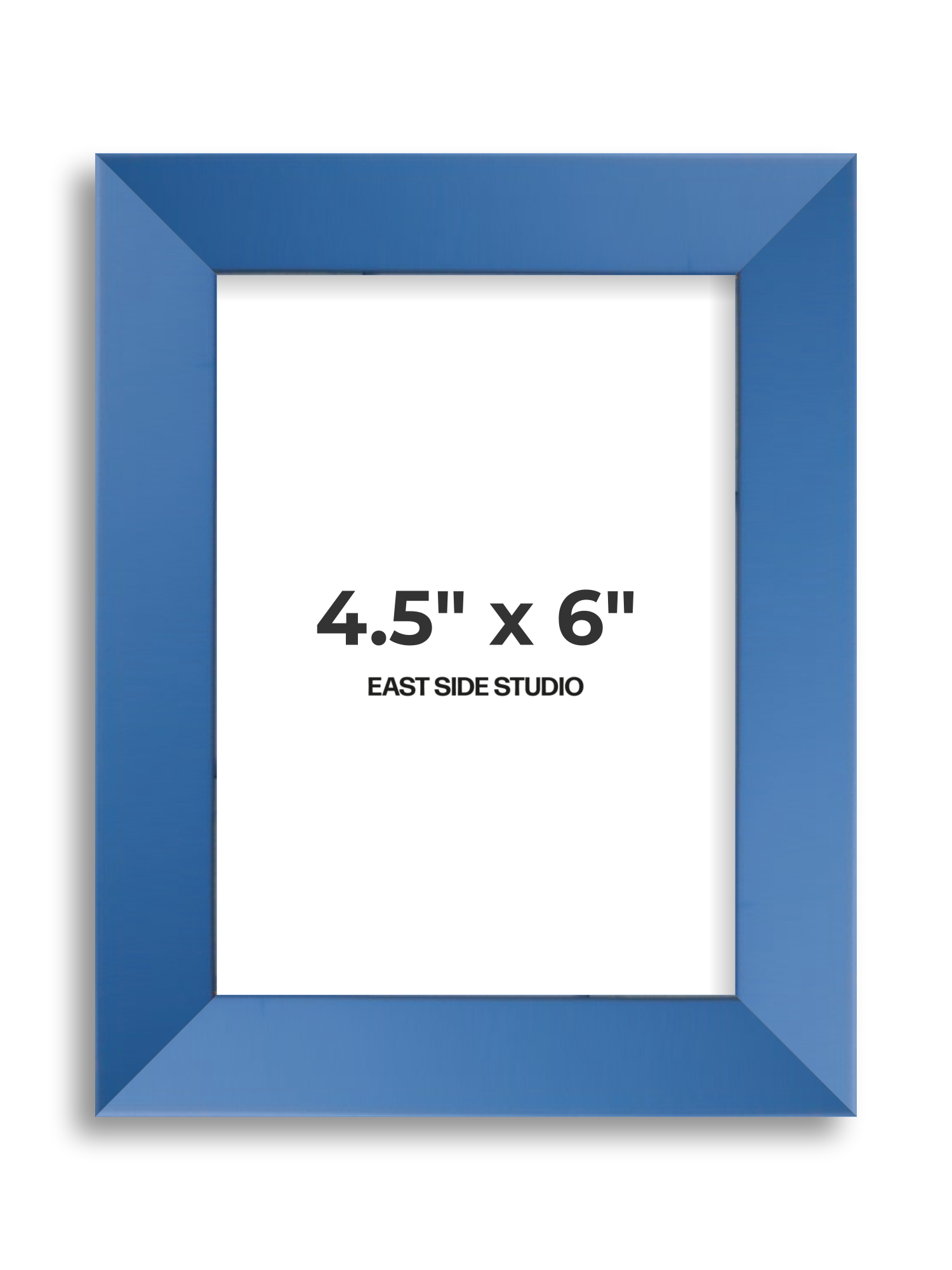 Cornflower Blue 4.5" x 6" picture frame