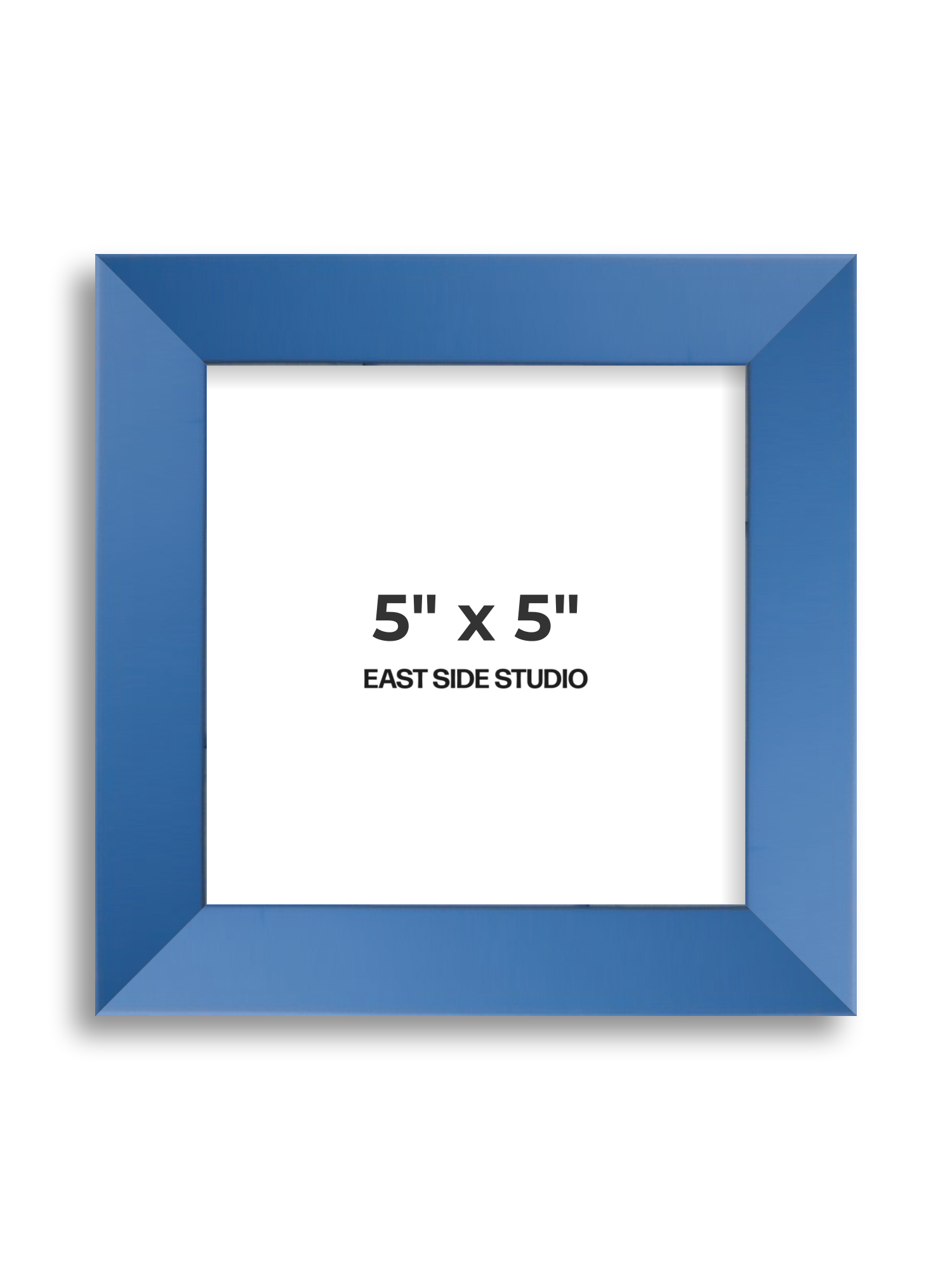 Cornflower Blue 5" x 5" picture frame