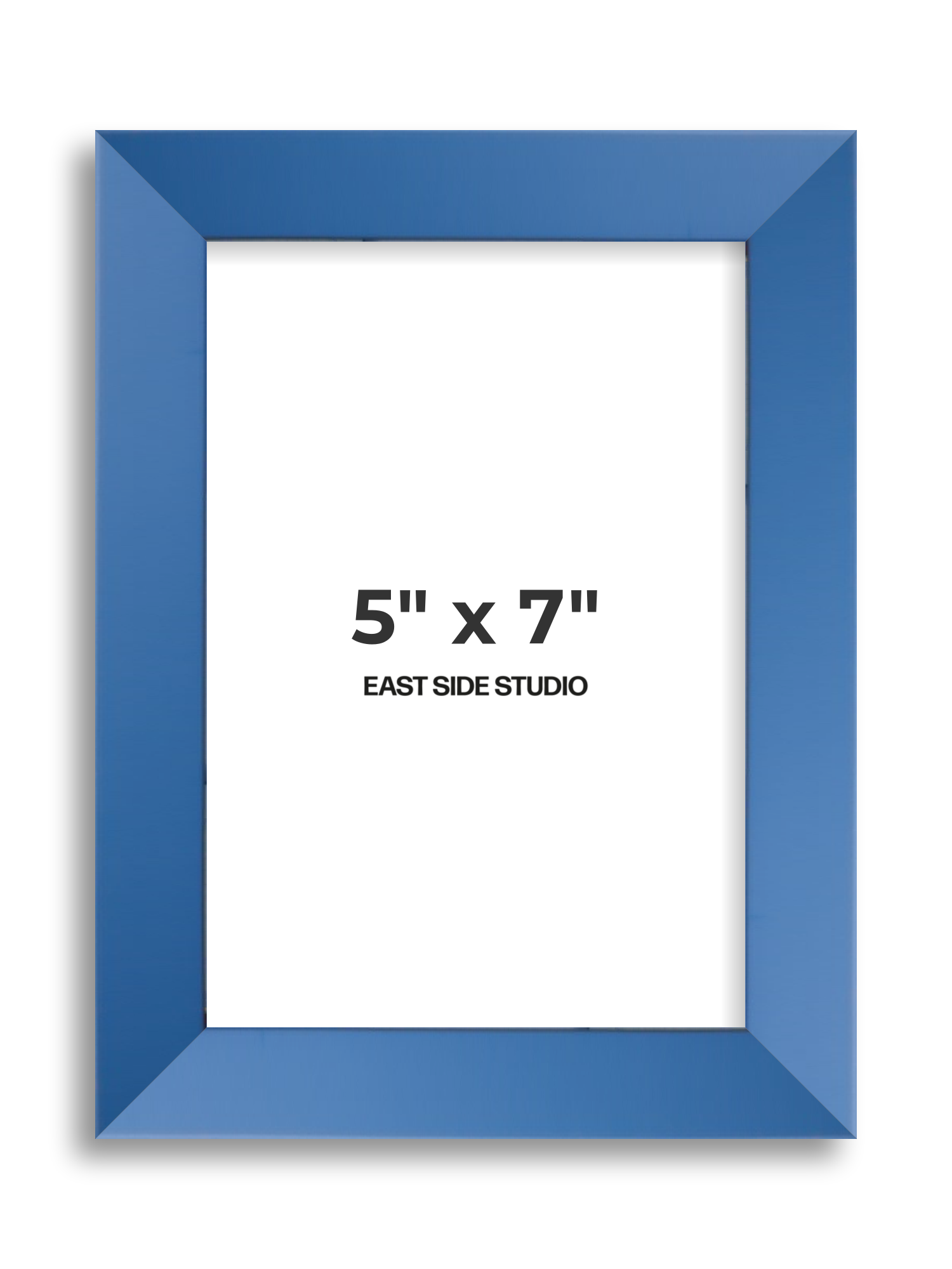 Cornflower Blue 5" x 7" picture frame